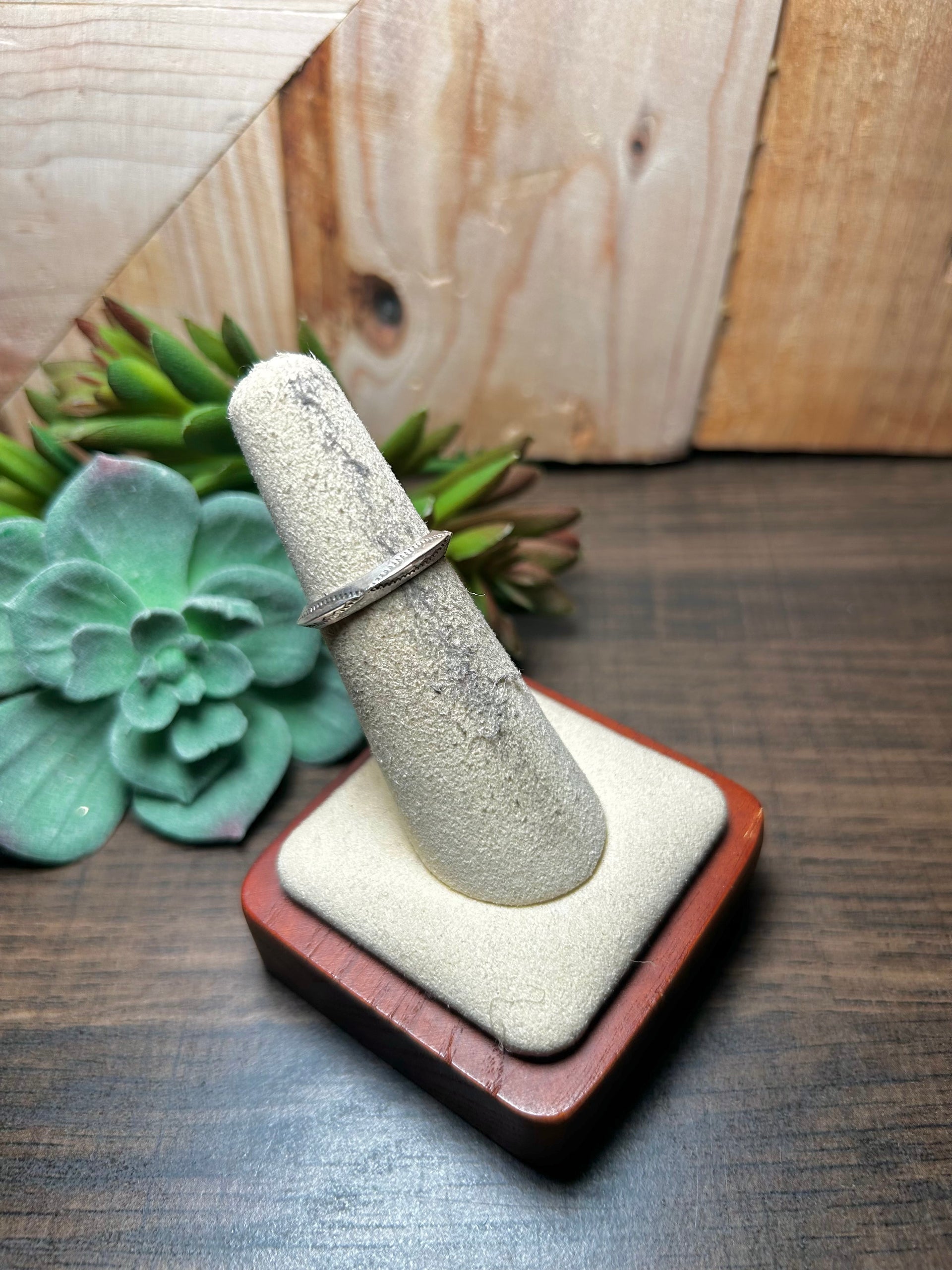 Navajo Made Sterling Silver Ring Size 5.5