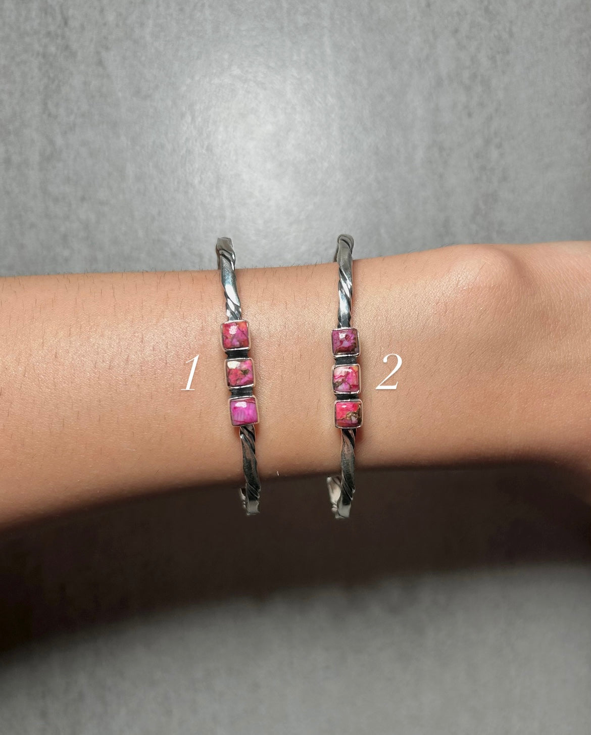 Duane Smith Mohave Turquoise & Sterling Silver Cuff Bracelet