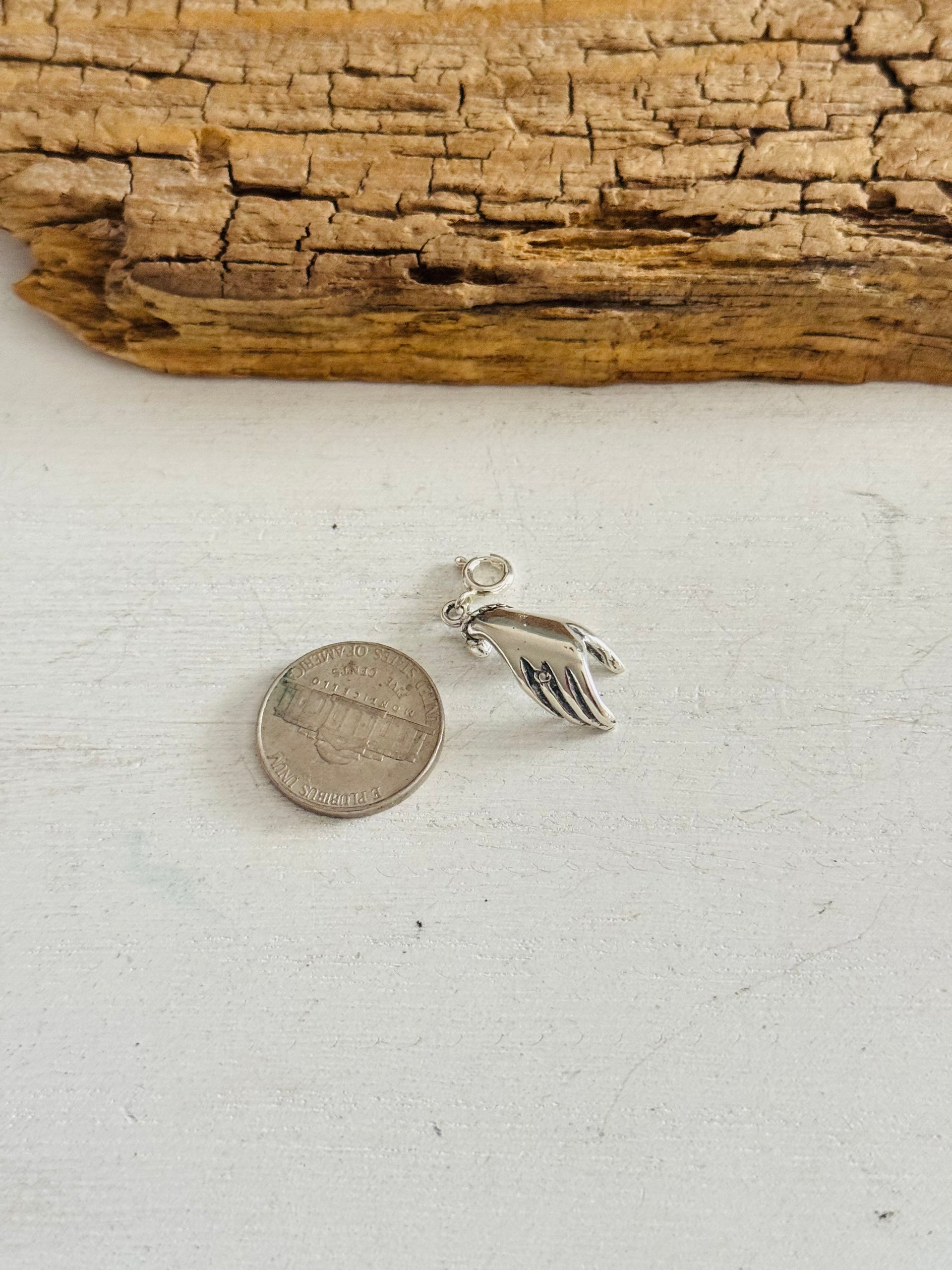 Navajo Made Sterling Silver Hand Cast Charms