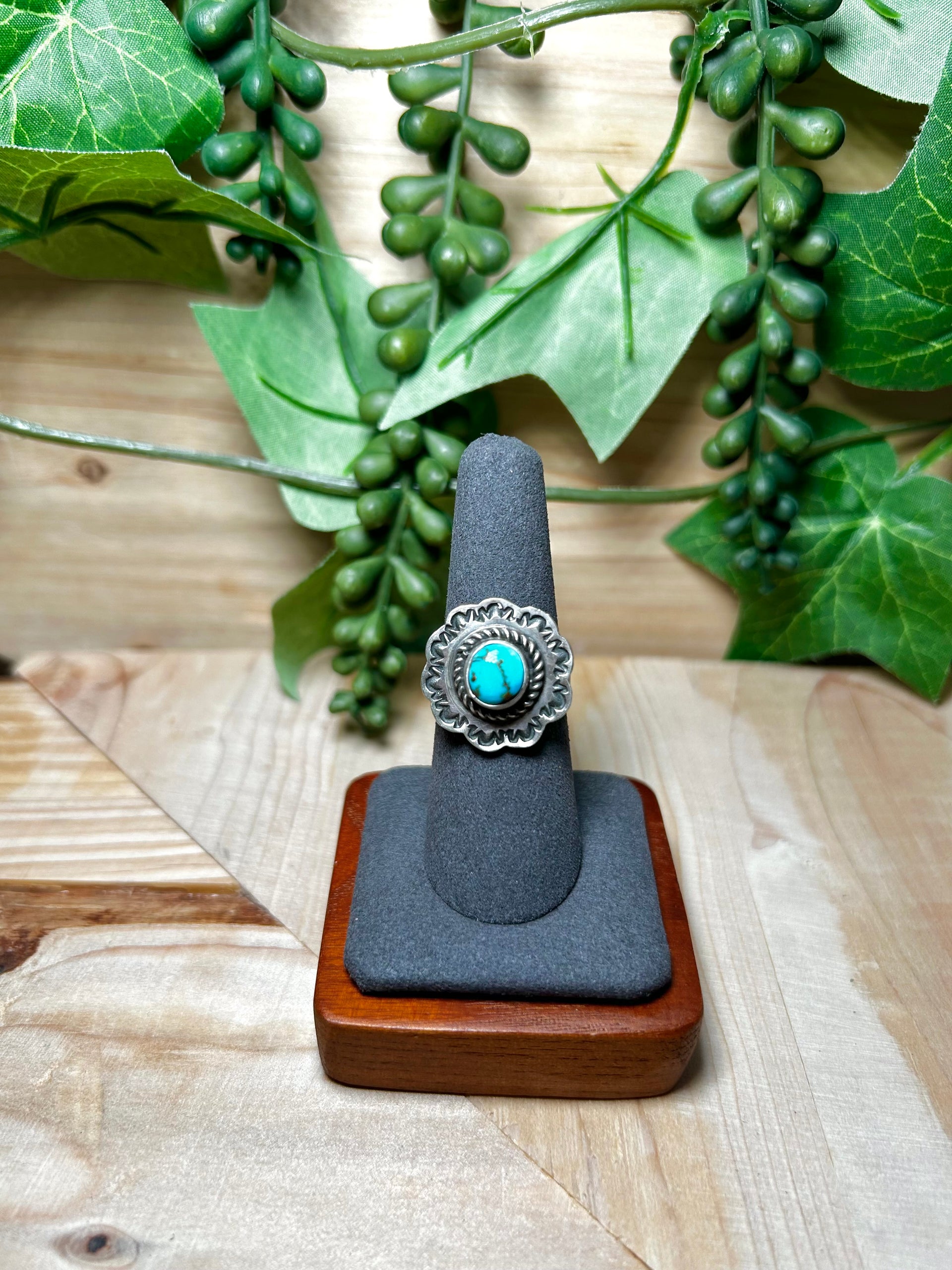 Tillie John Sonoran Gold & Sterling Silver Ring Size 7.5