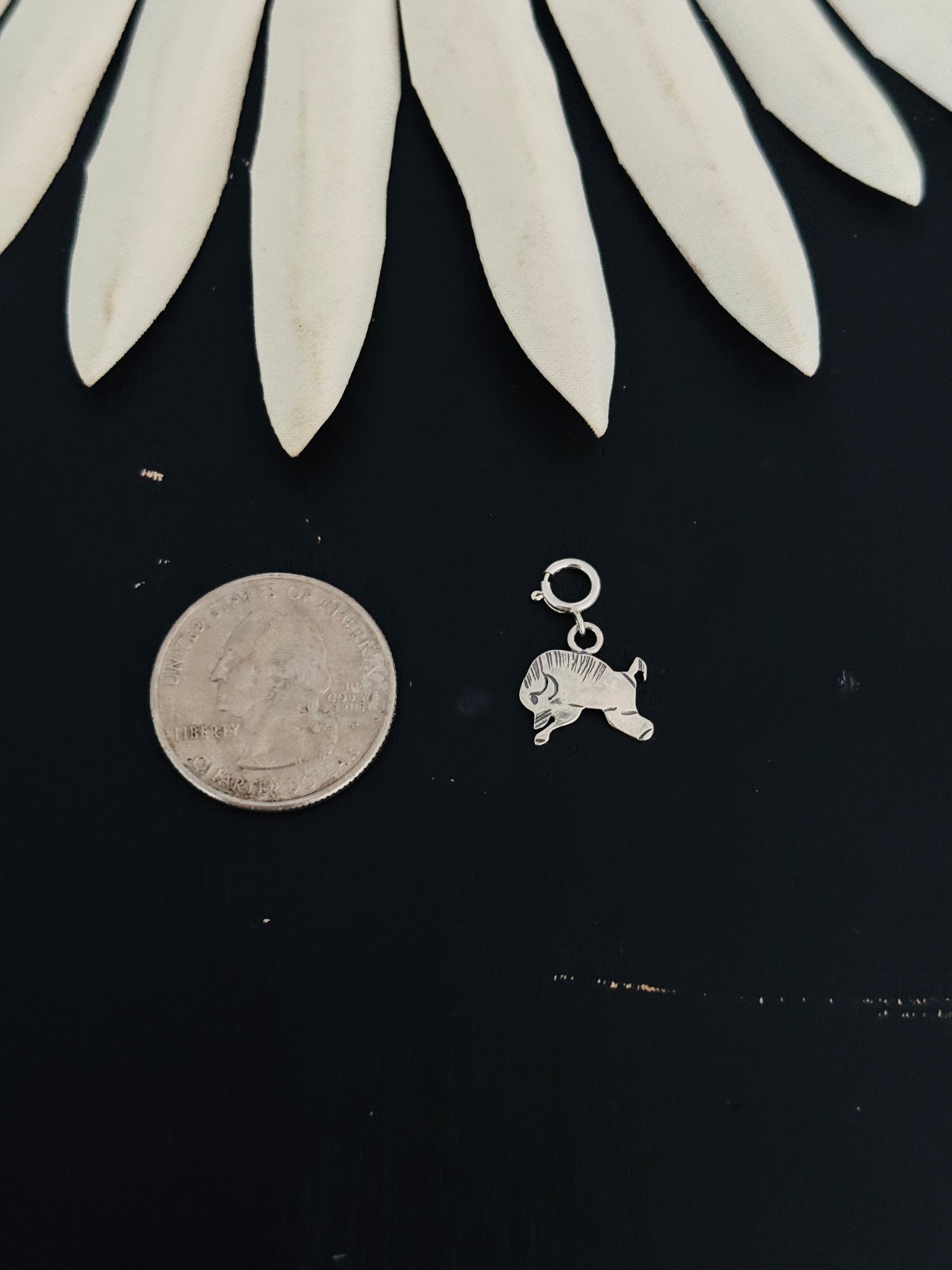 Navajo Made Sterling Silver Cast Charms