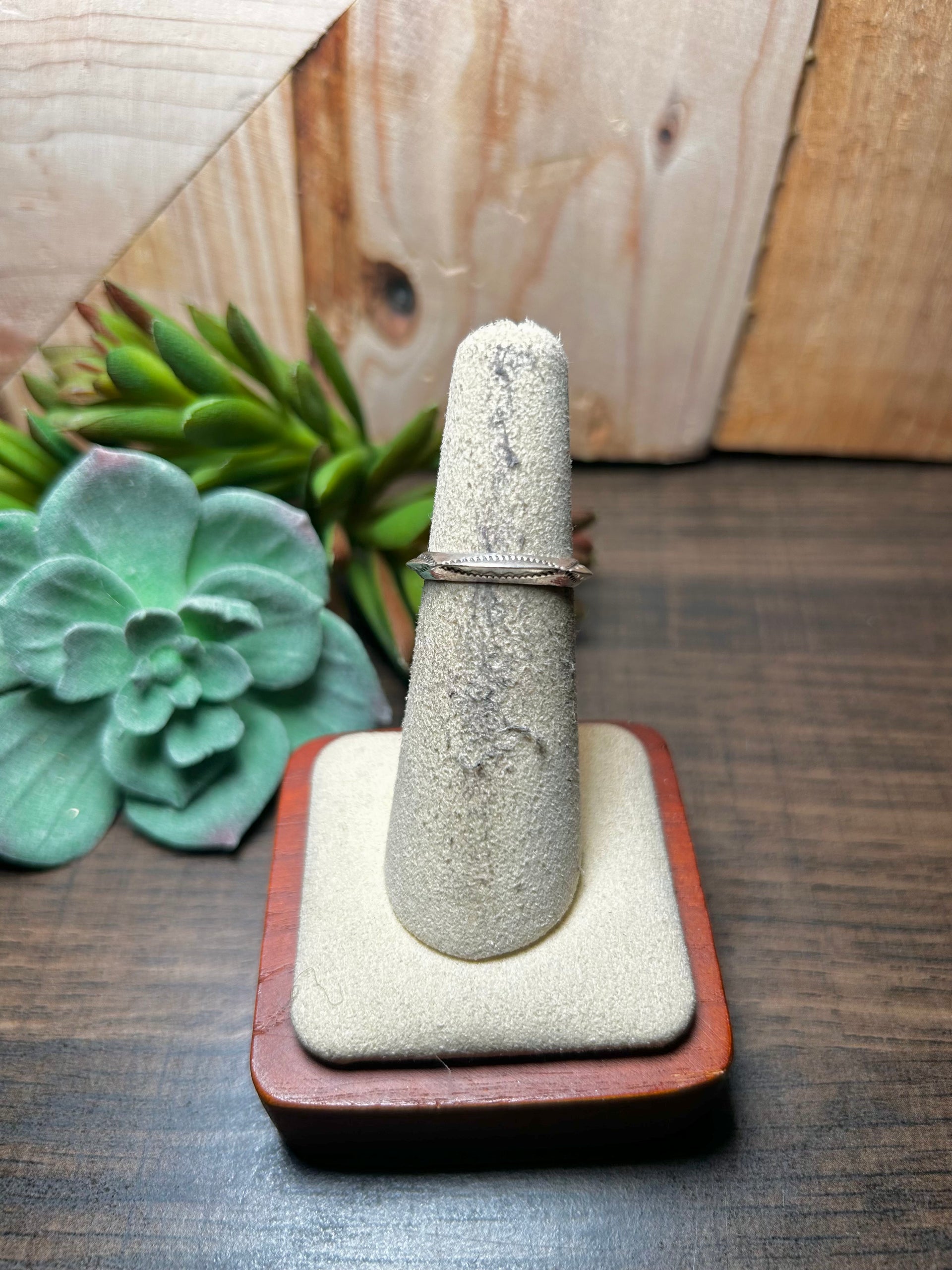 Navajo Made Sterling Silver Ring Size 5.5