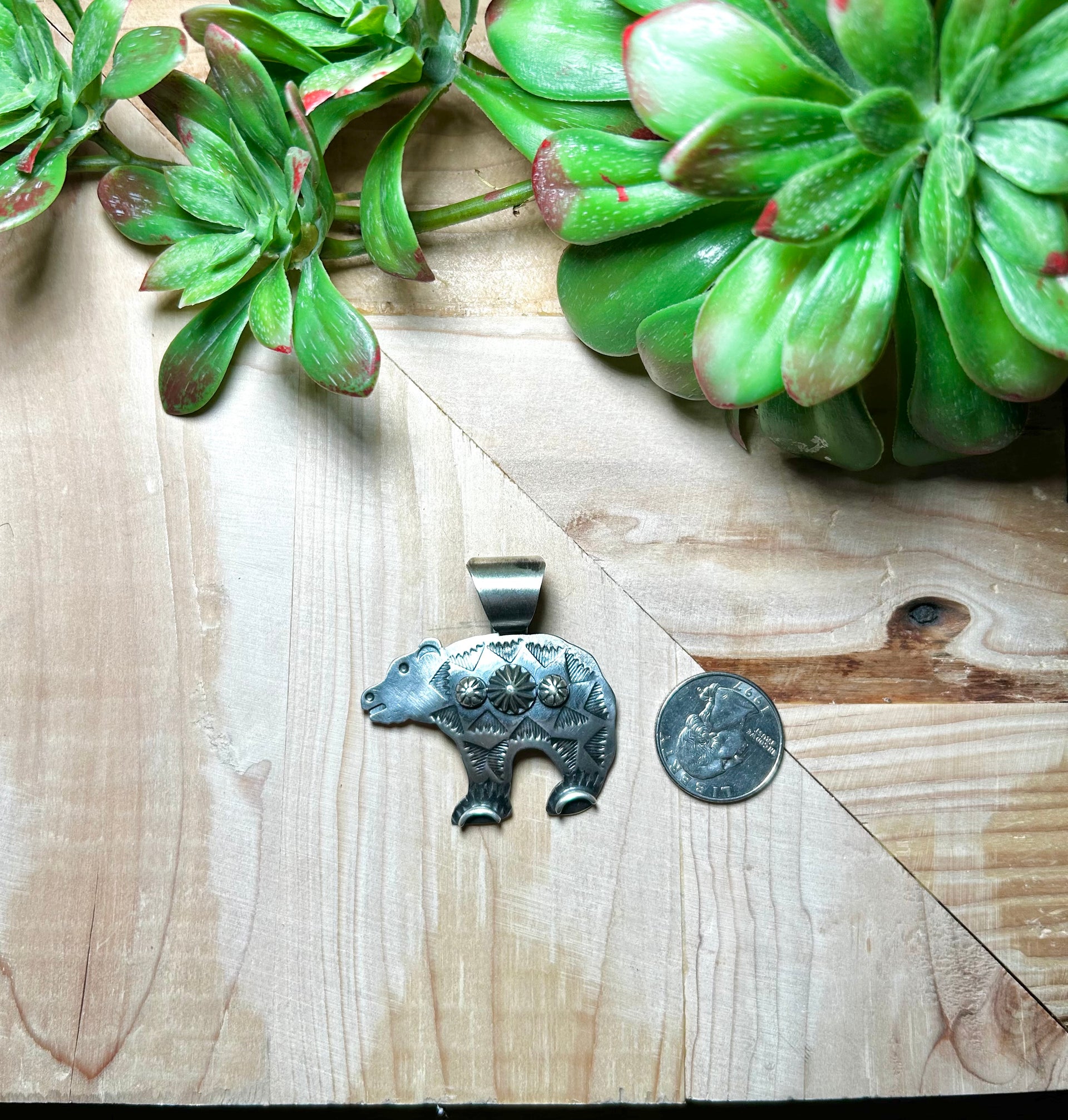 Chimney Butte Sterling Silver Pendant