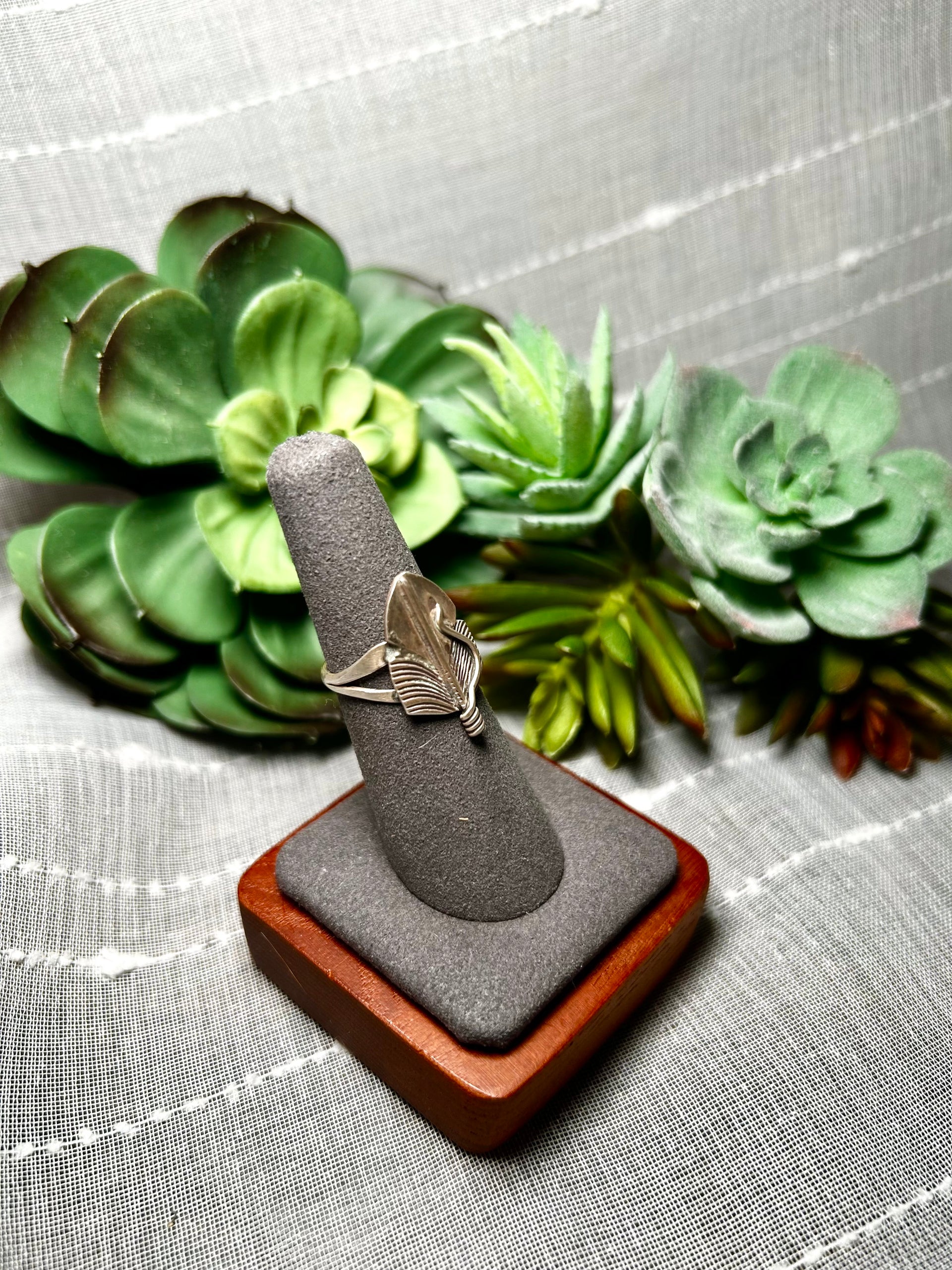 Navajo Made Sterling Silver Ring