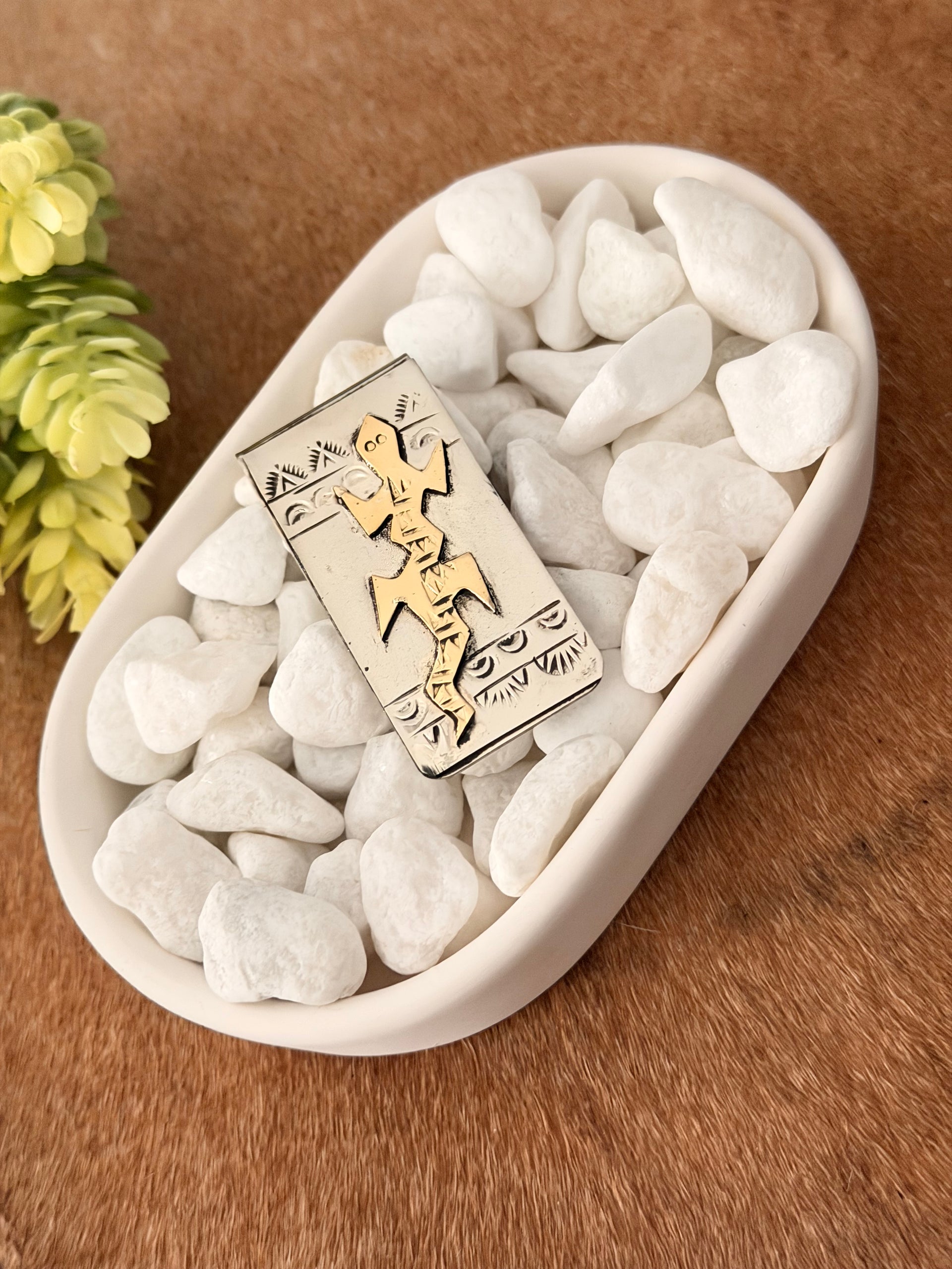 Navajo Made Sterling Silver Money Clip