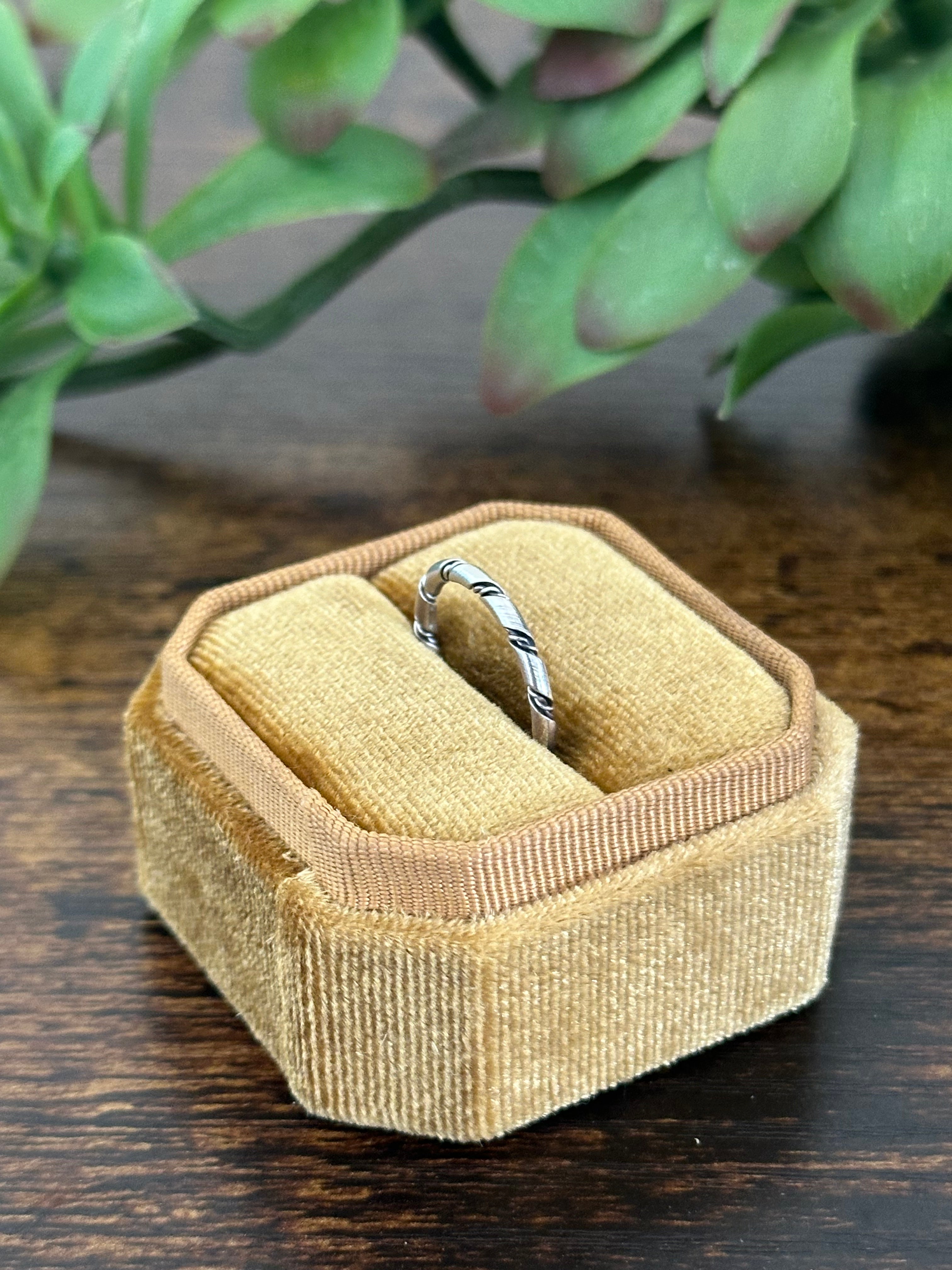 Navajo Made Sterling Silver Ring