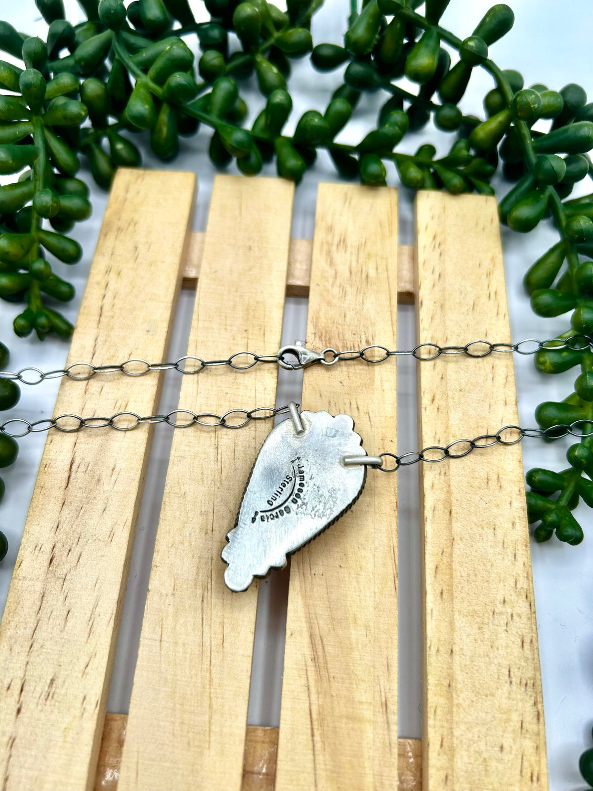 Jameson Garcia Spiny Oyster & Sterling Silver Necklace