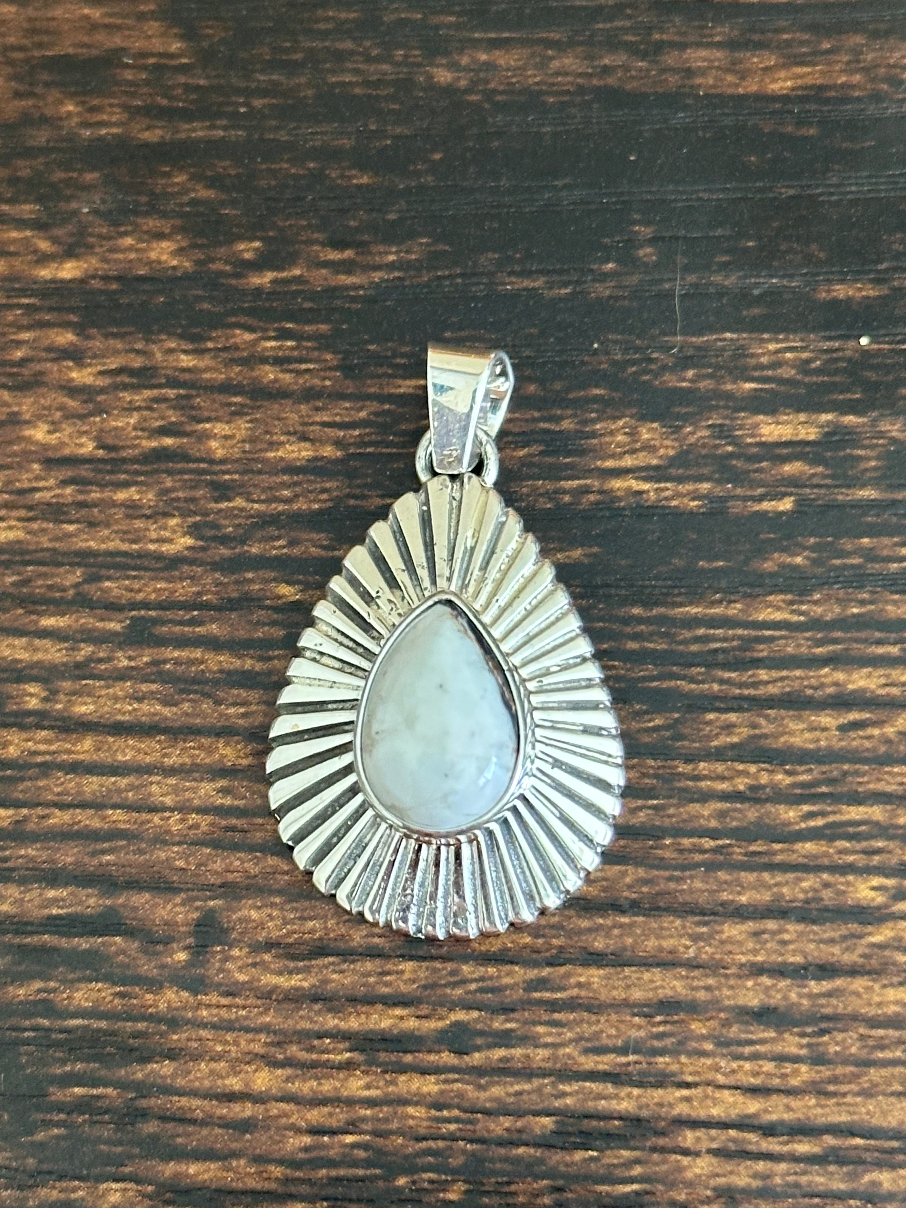 Navajo Made Sterling Silver Pendant