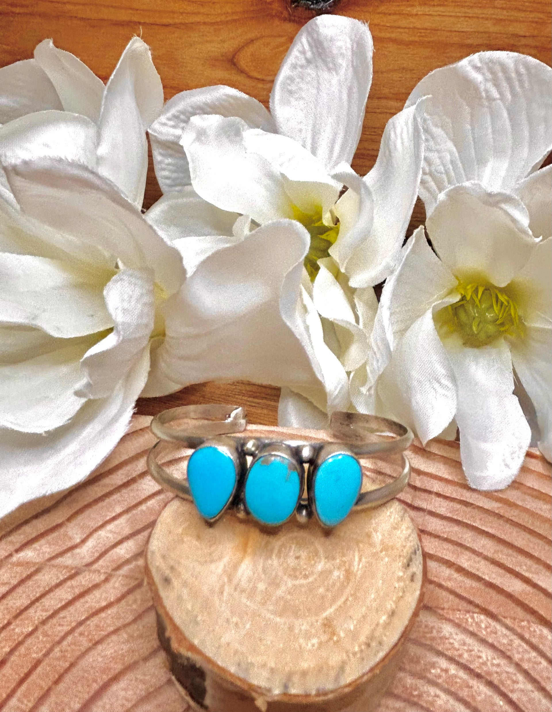 Augustine Largo Turquoise & Sterling Silver Cuff Bracelet