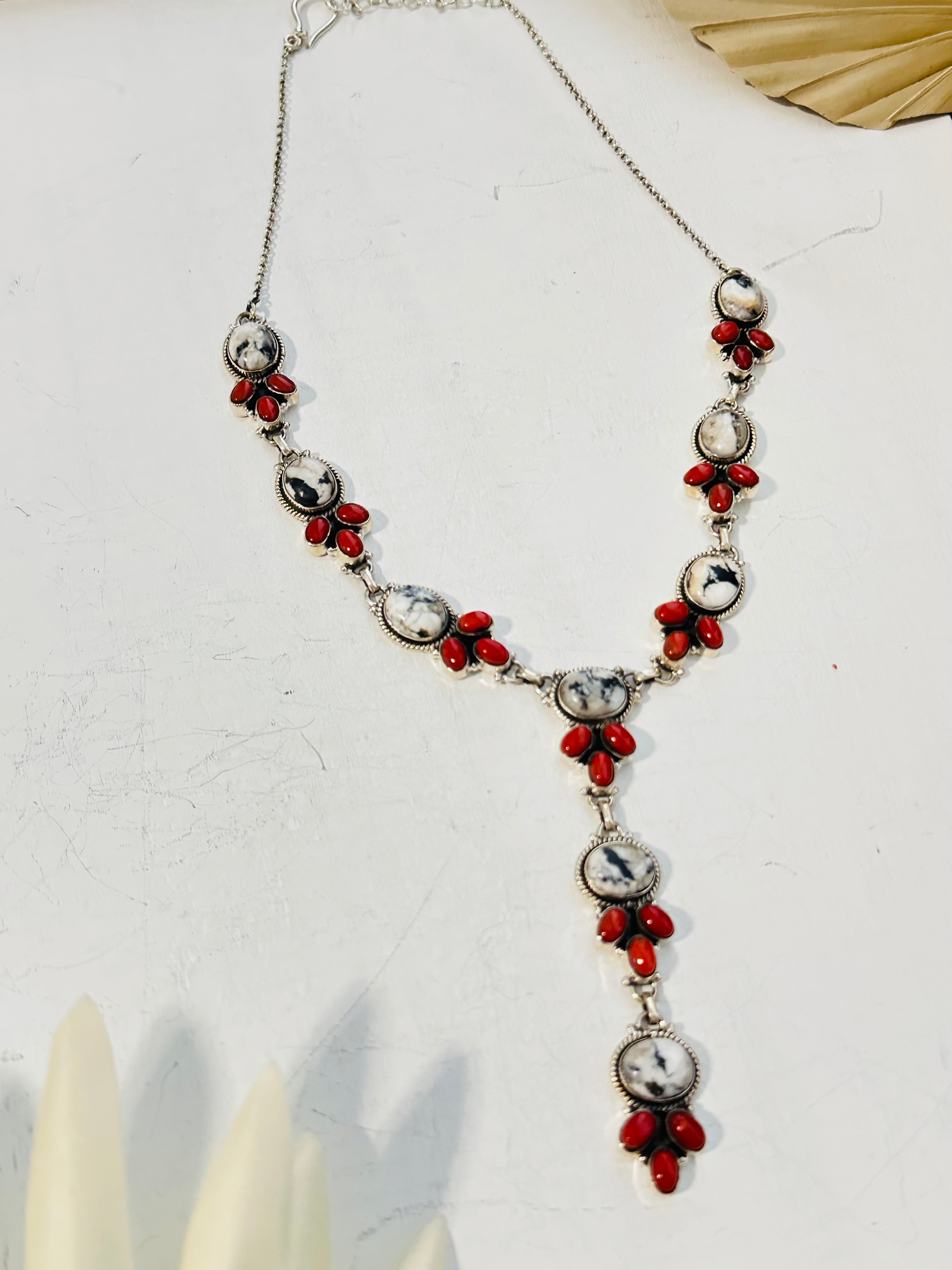 Southwest Made Multi Stone & Sterling Silver Necklace