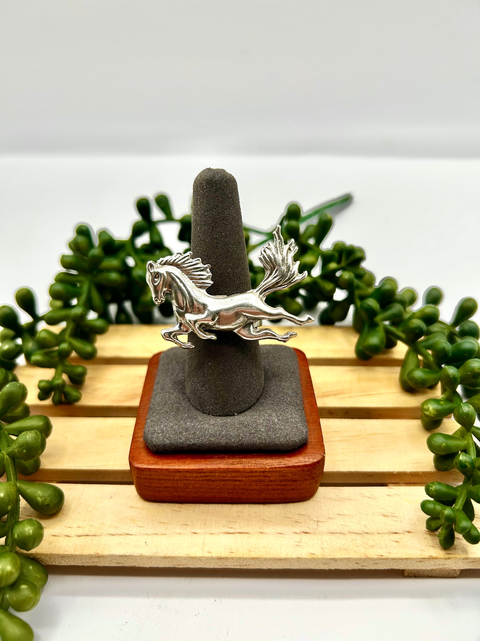 Zuni Made Sterling Silver Ring Size 9