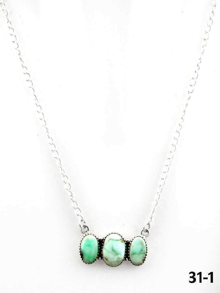 Southwest Made Paloma & Sterling Silver Necklace