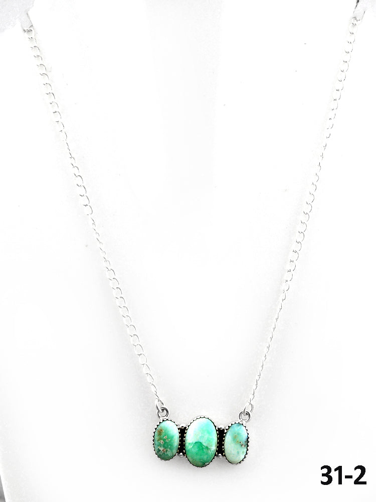 Southwest Made Paloma & Sterling Silver Necklace