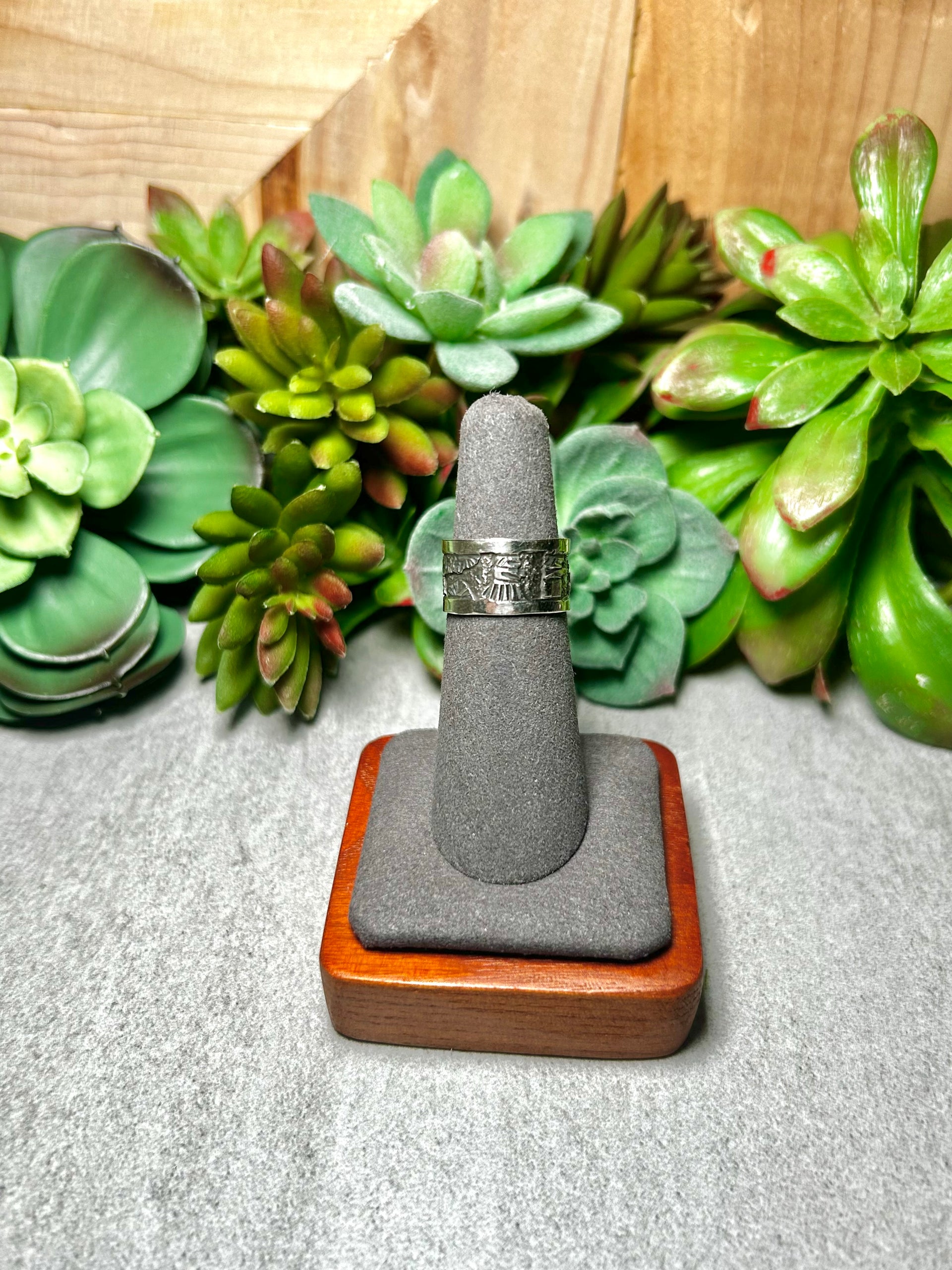 Navajo Made Sterling Silver Ring