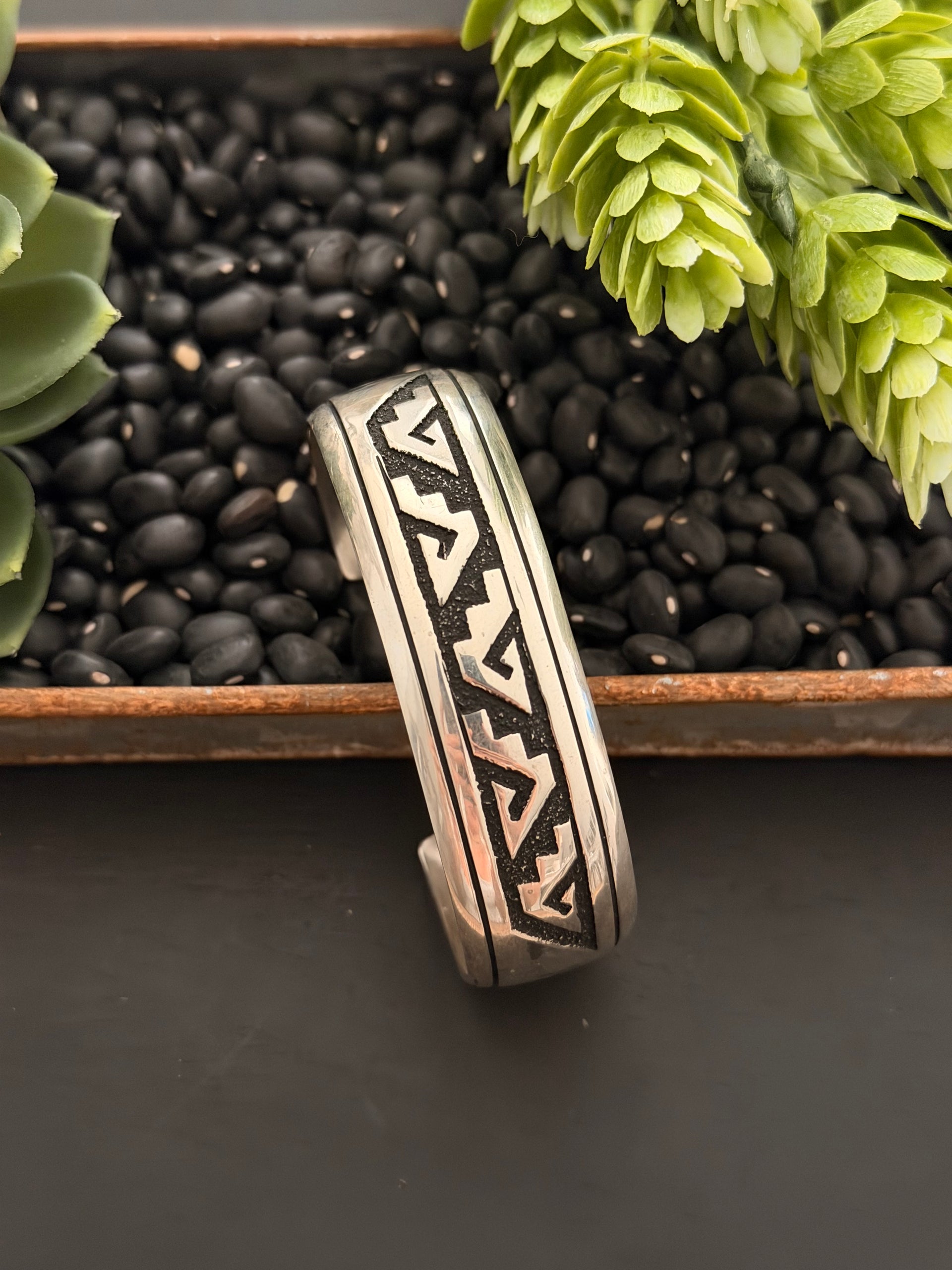 T & R Singer Sterling Silver Cuff Bracelet