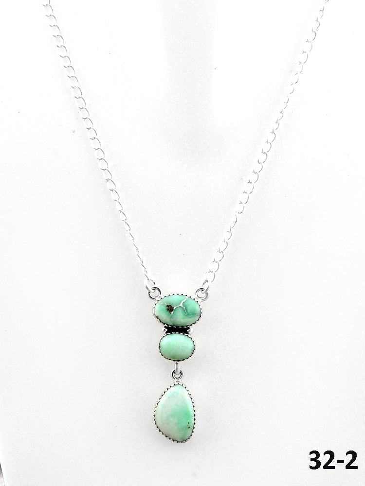 Southwest Made Paloma & Sterling Silver Necklace