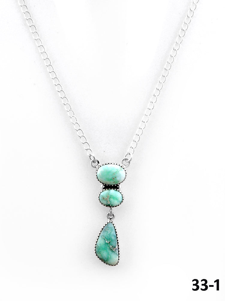 Southwest Made Paloma & Sterling Silver Necklace