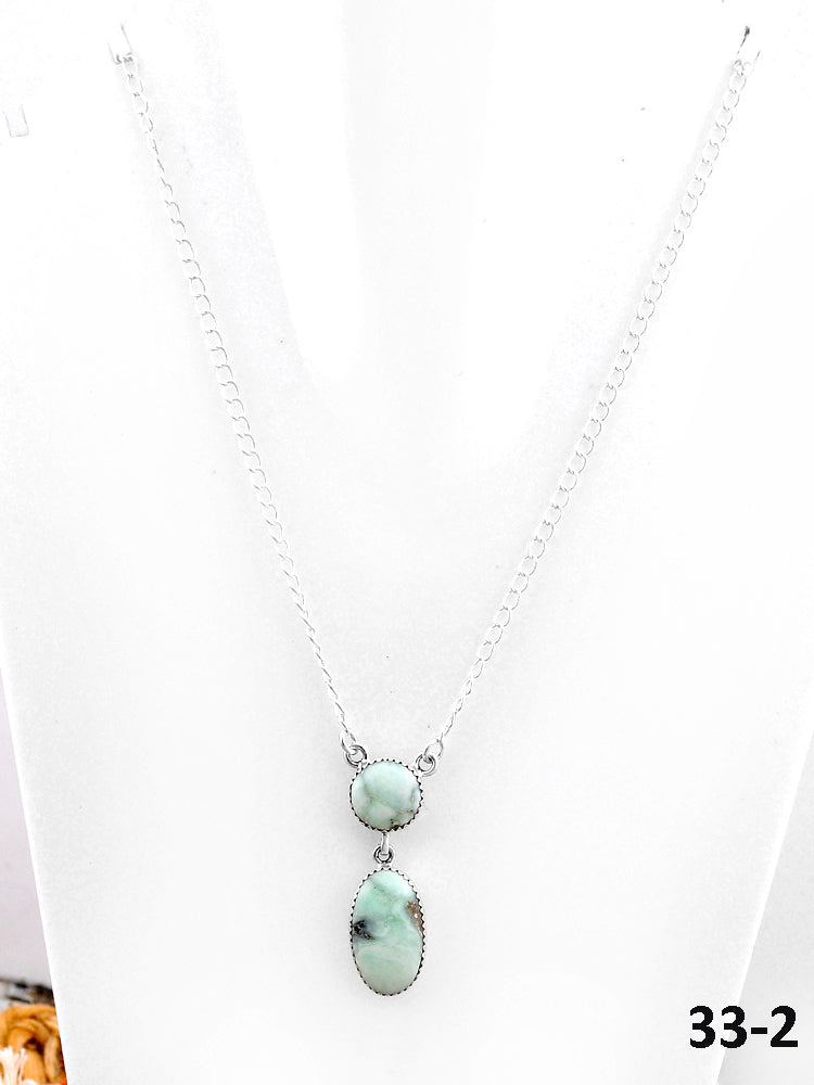 Southwest Made Paloma & Sterling Silver Necklace