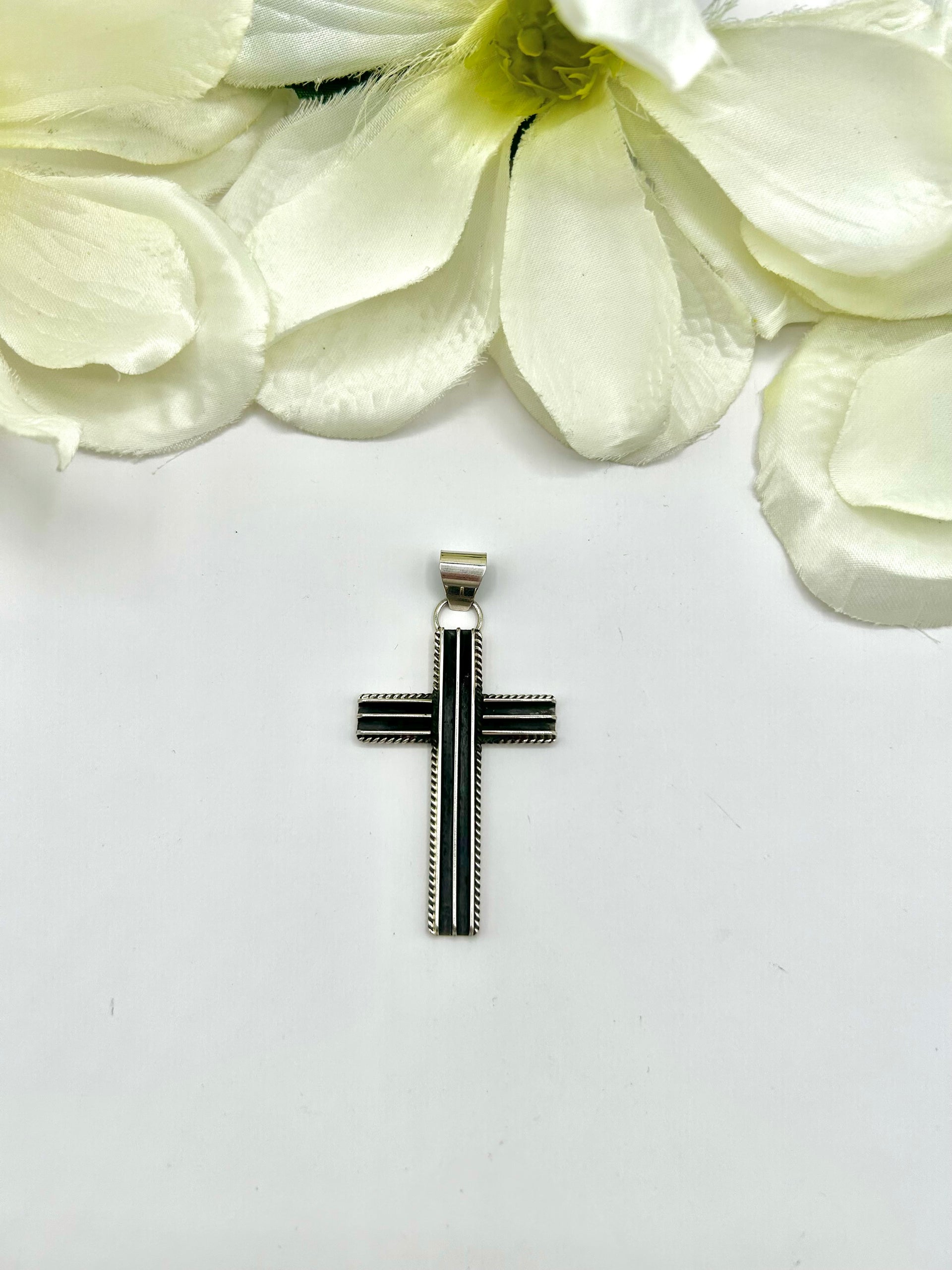 Navajo Made Sterling Silver Pendant