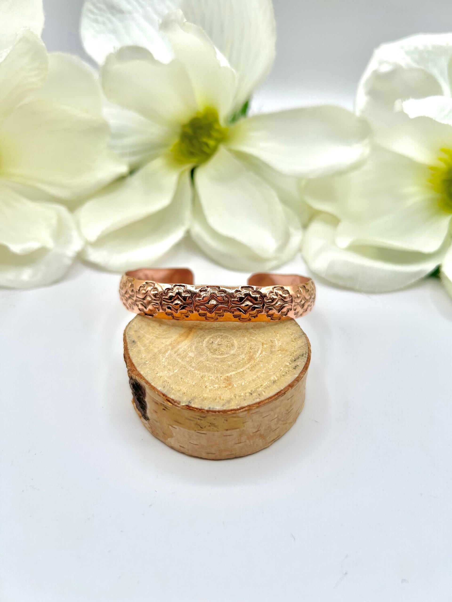 Navajo Made Copper Cuff Bracelet