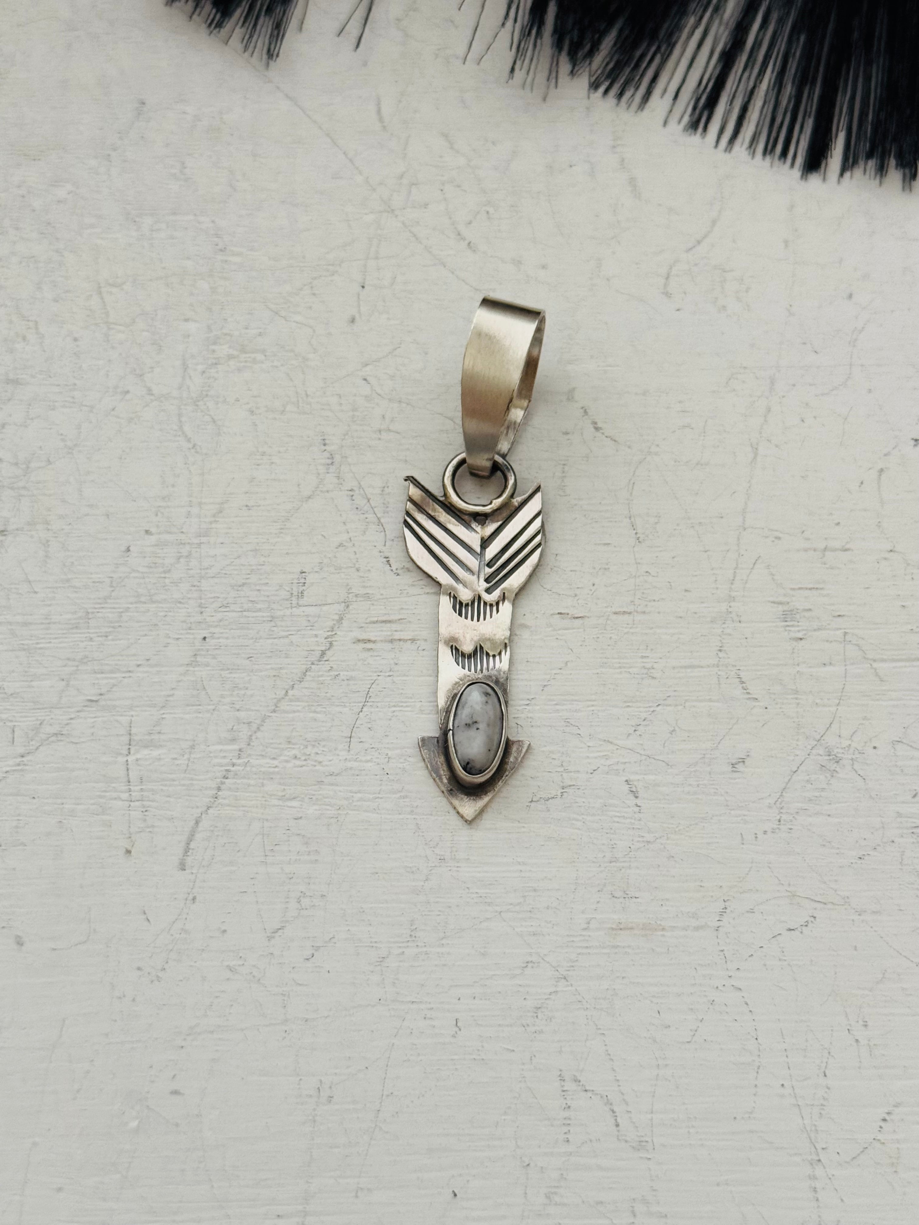 Antone Harley Sterling Silver Arrow Pendants