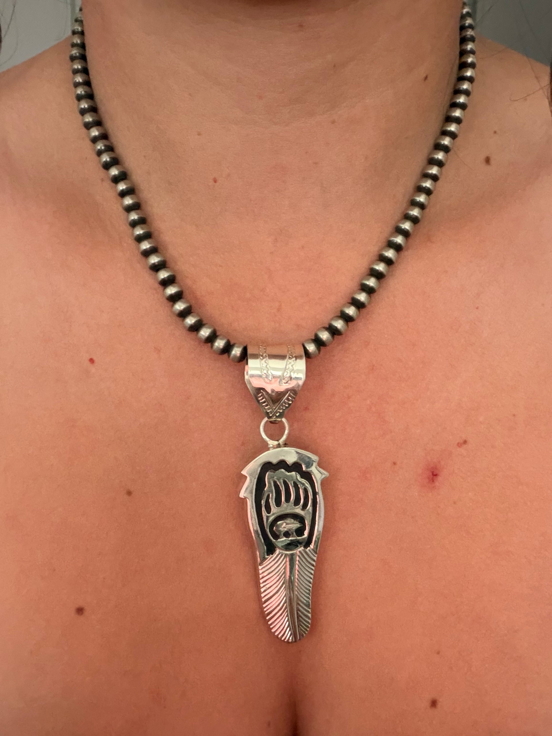 Alonzo Mariano Sterling Silver Pendant