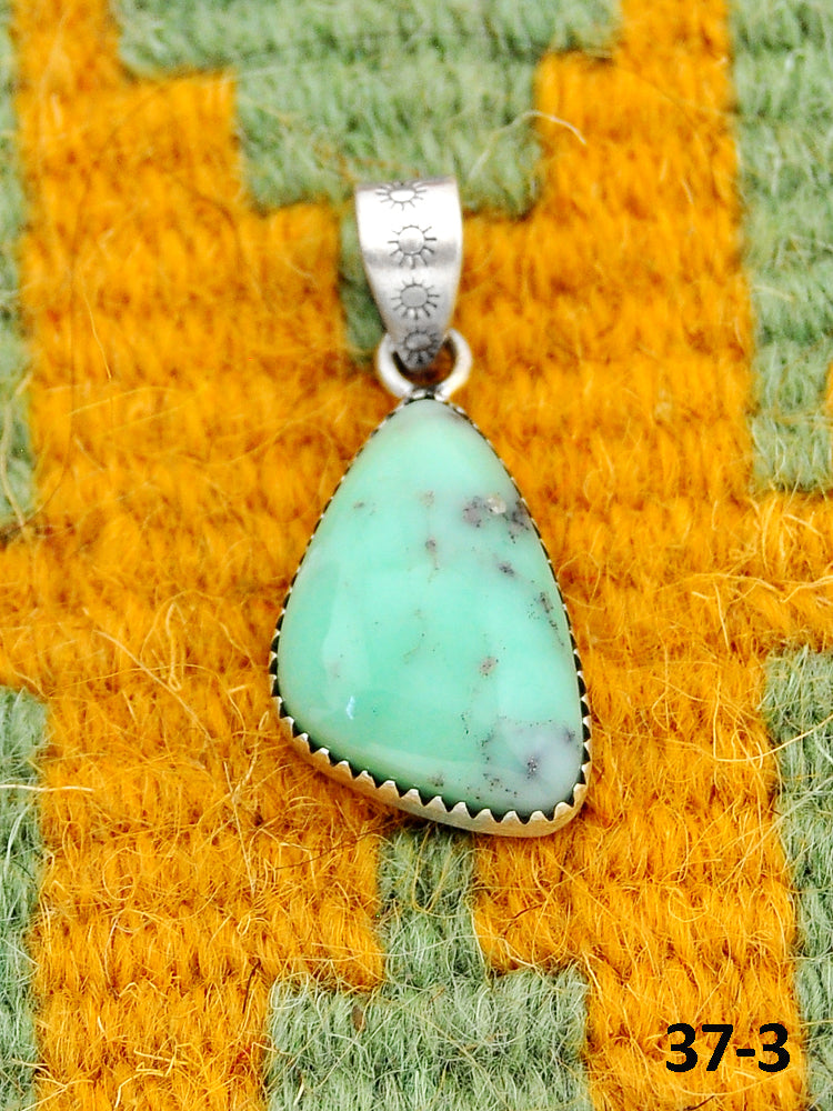 Southwest Handmade Paloma & Sterling Silver Pendants