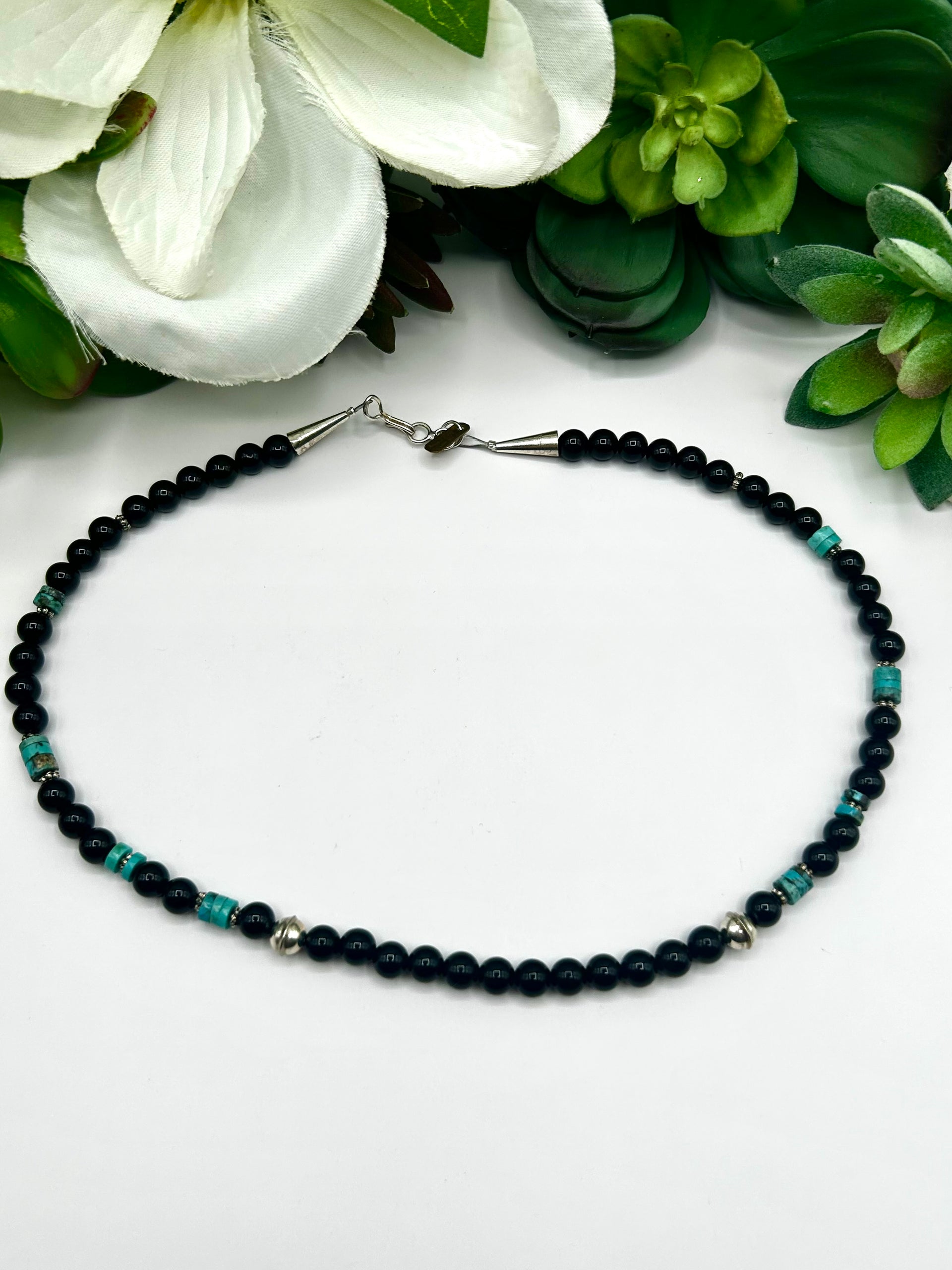 T & R Singer Multi Stone Necklace