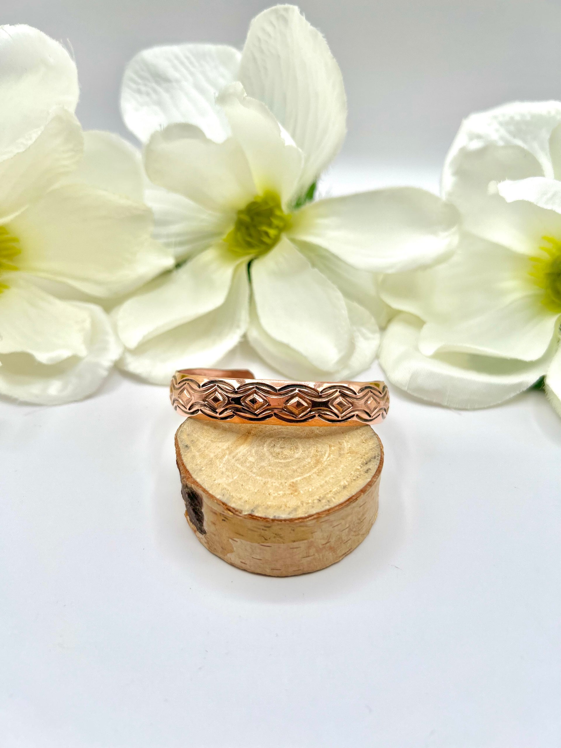 Navajo Made Copper Cuff Bracelet