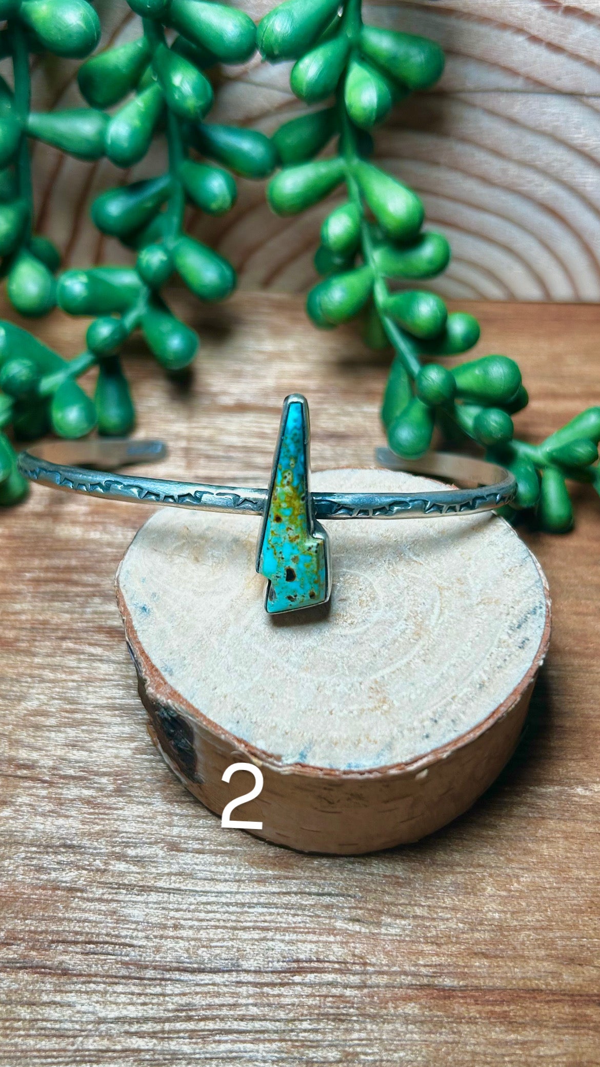 Donovan Skeets Kingman Turquoise& Sterling Silver Cuff Bracelet