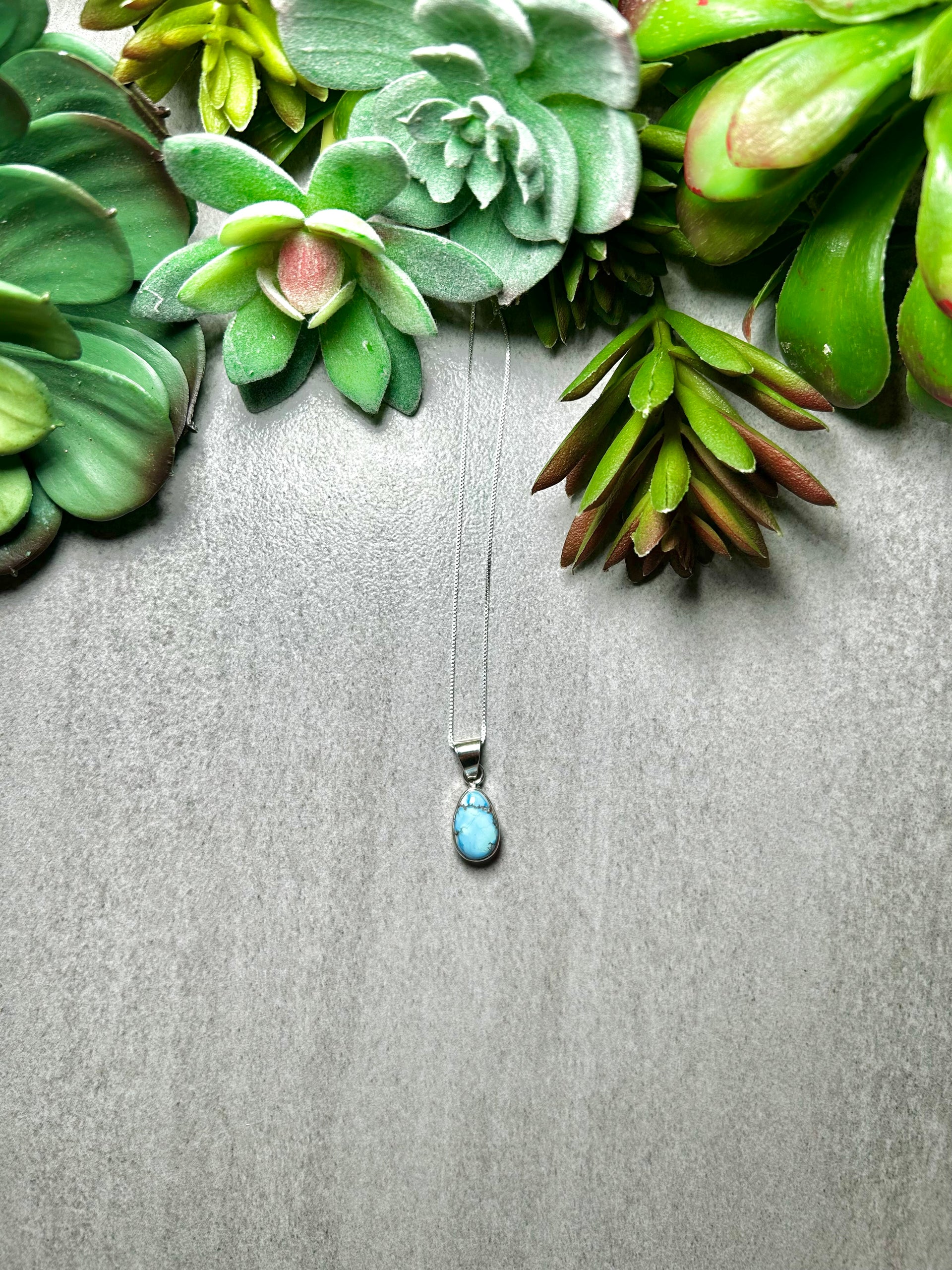 Sherly Martinez Golden Hill Turquoise & Sterling Silver Necklace