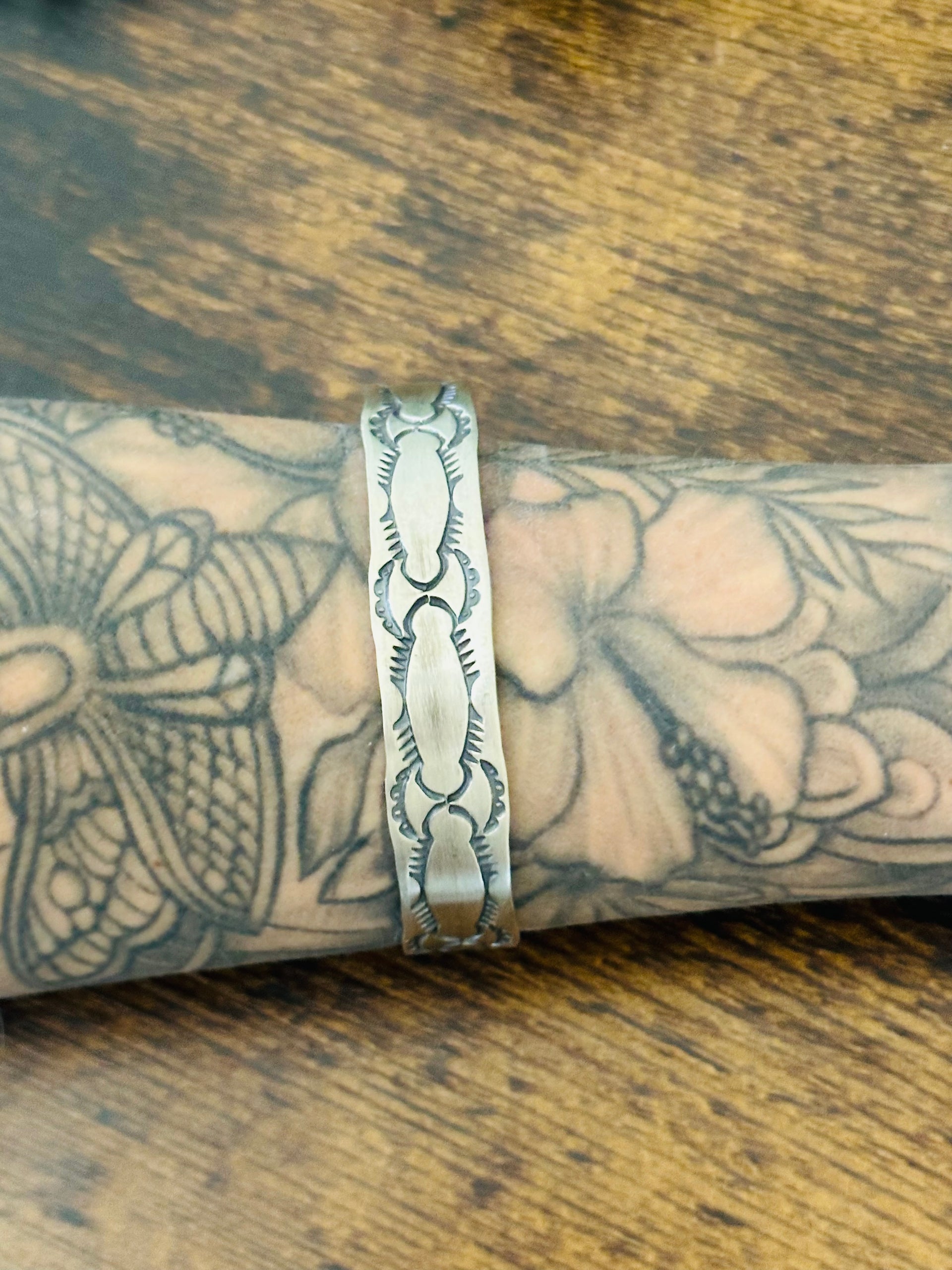 Gary Sandoval Sterling Silver Cuff Bracelet