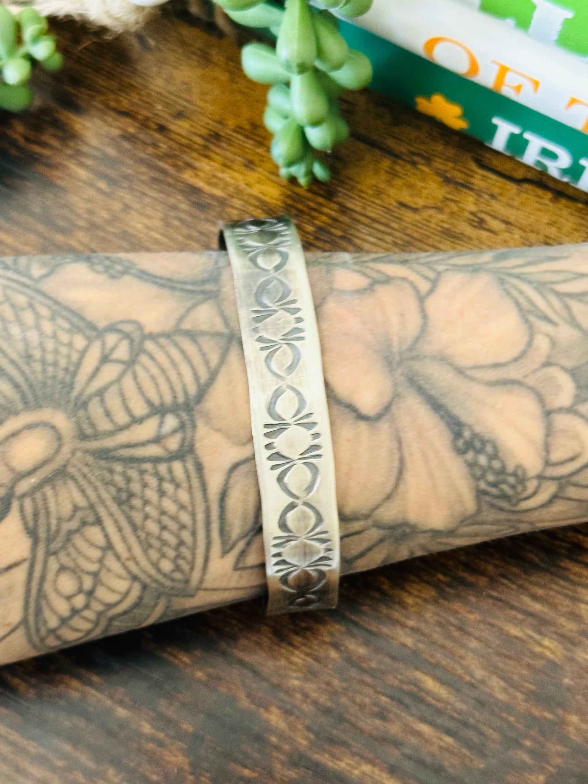 Gary Sandoval Sterling Silver Cuff Bracelet