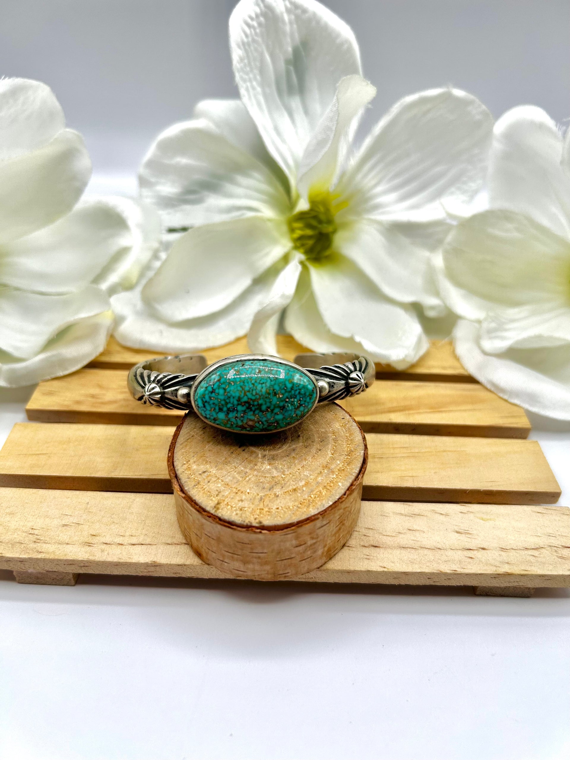 Emer Thompson Ithaca Peak Turquoise & Sterling Silver Cuff Bracelet