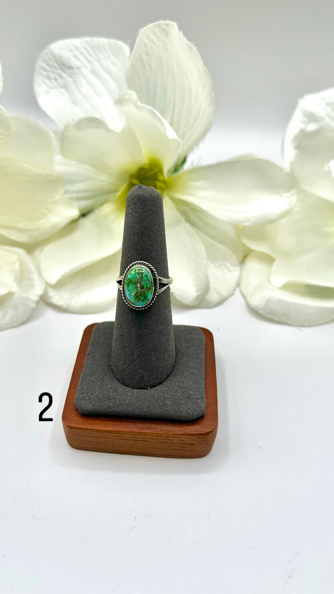 Jerryson Henio Sonoran Gold  Turquoise & Sterling Silver Ring