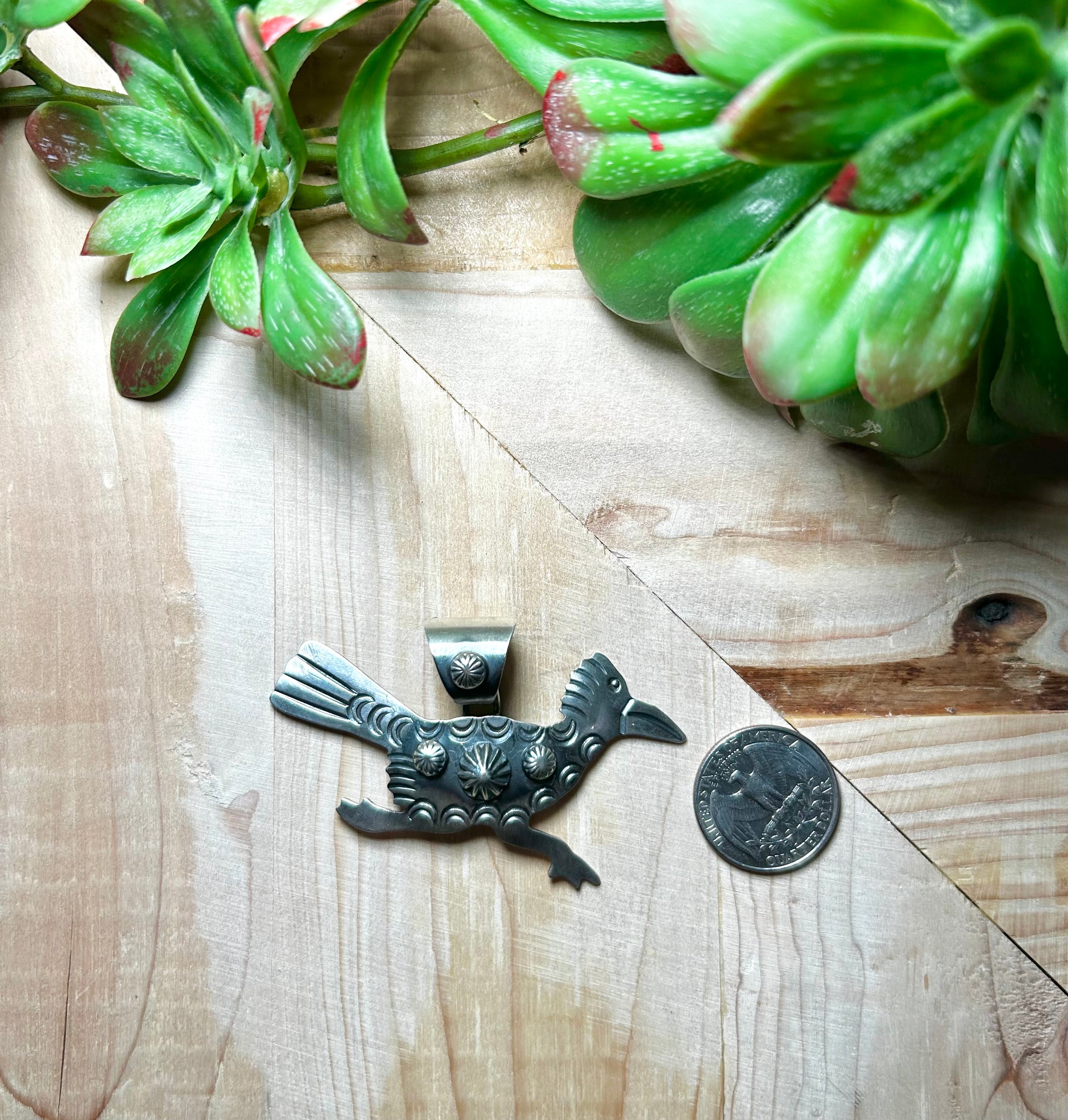 Chimney Butte Sterling Silver Pendant