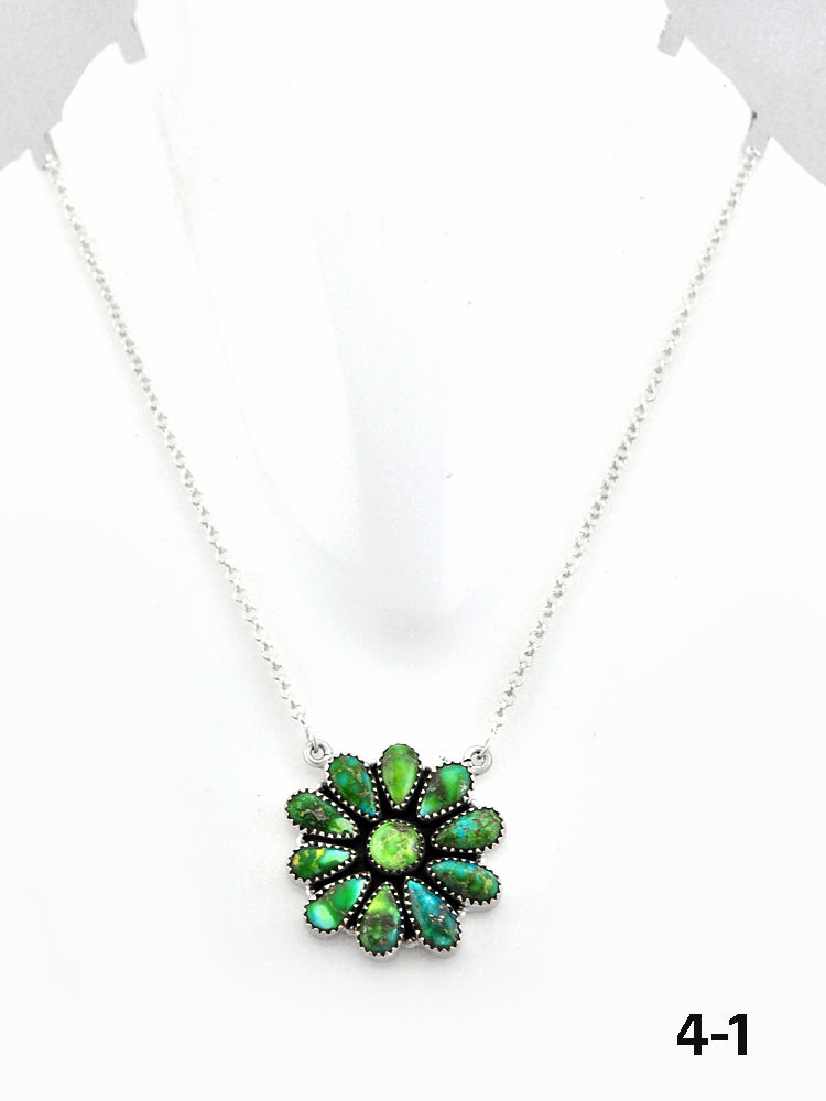 Southwest Made Sonoran Gold & Sterling Silver Necklace