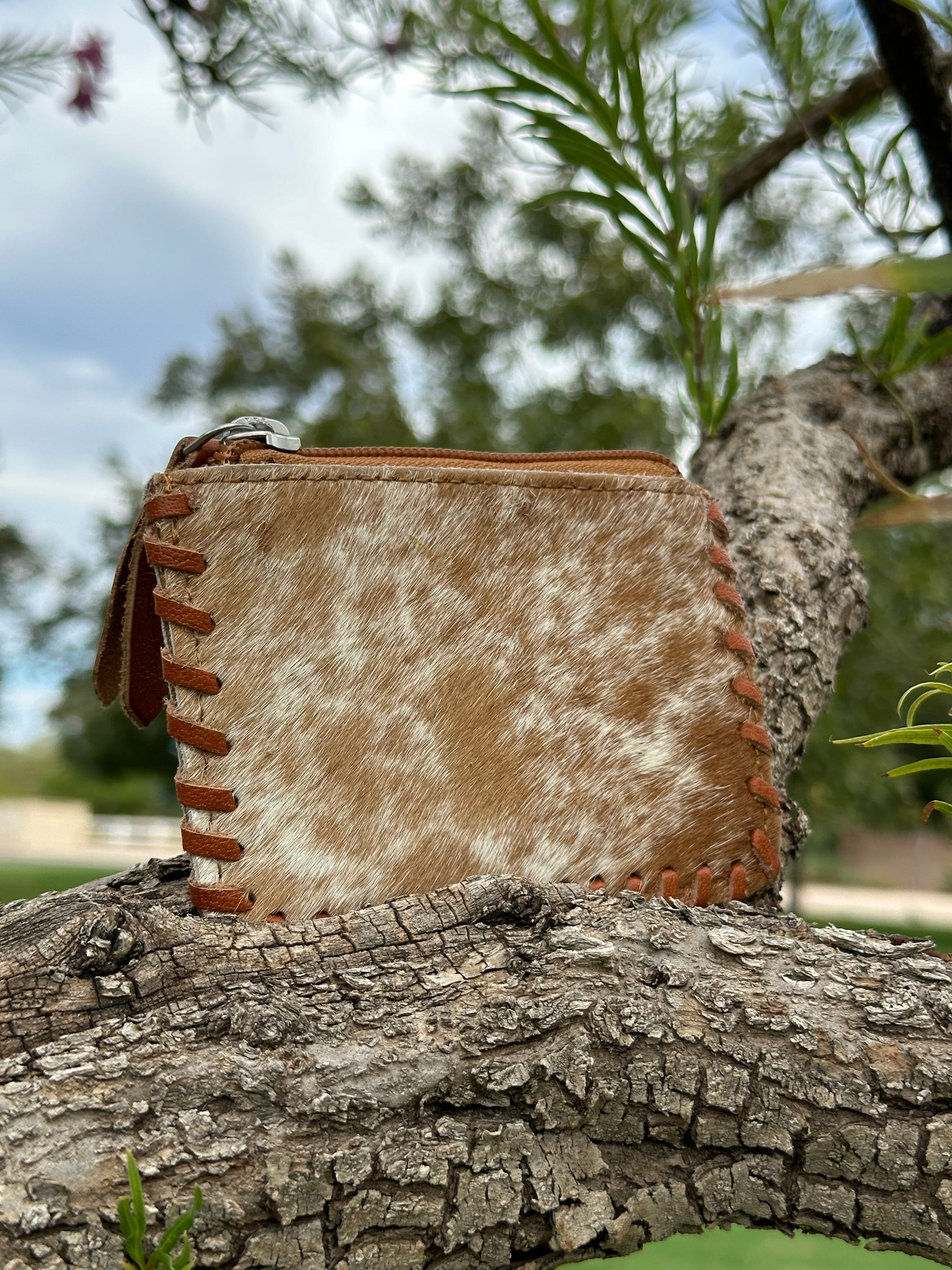 Genuine Leather Cowhide Coin Bag