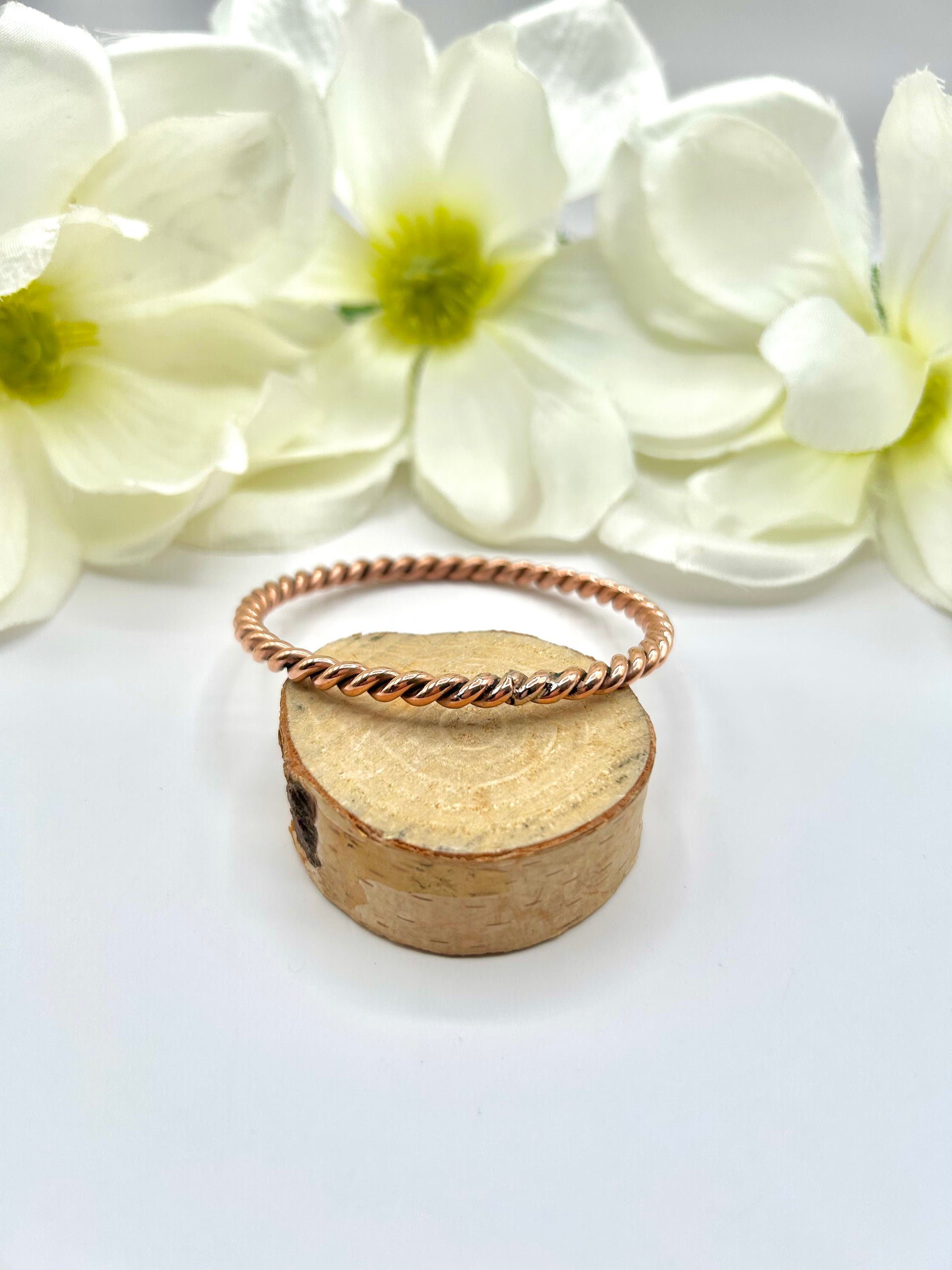 Navajo Made Copper Bangle Bracelet