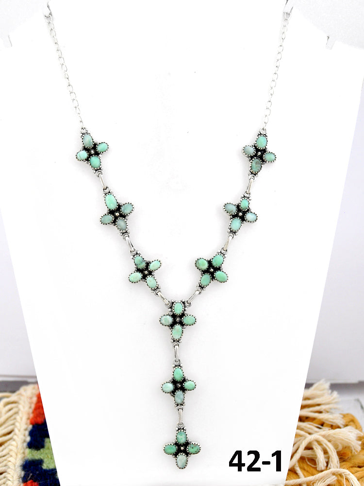 Southwest Made Paloma & Sterling Silver Necklace