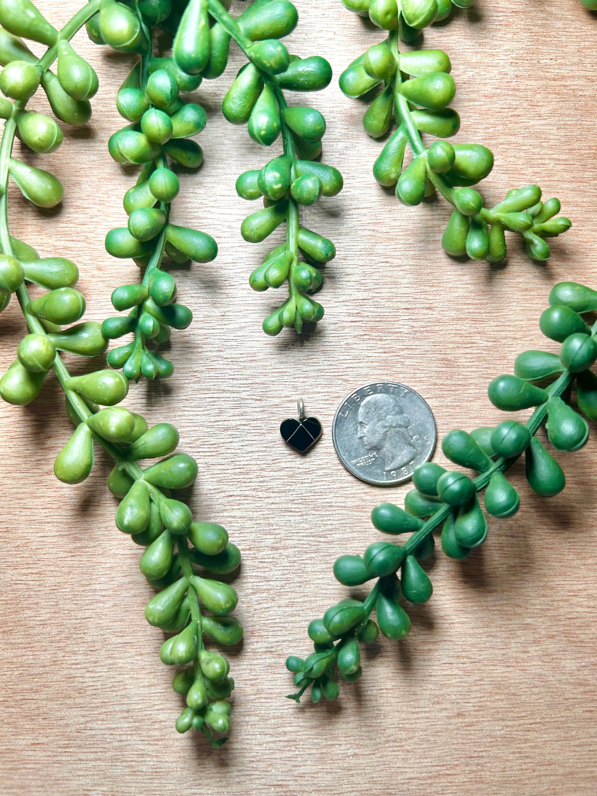 Zuni Made Onyx & Sterling Silver Pendant
