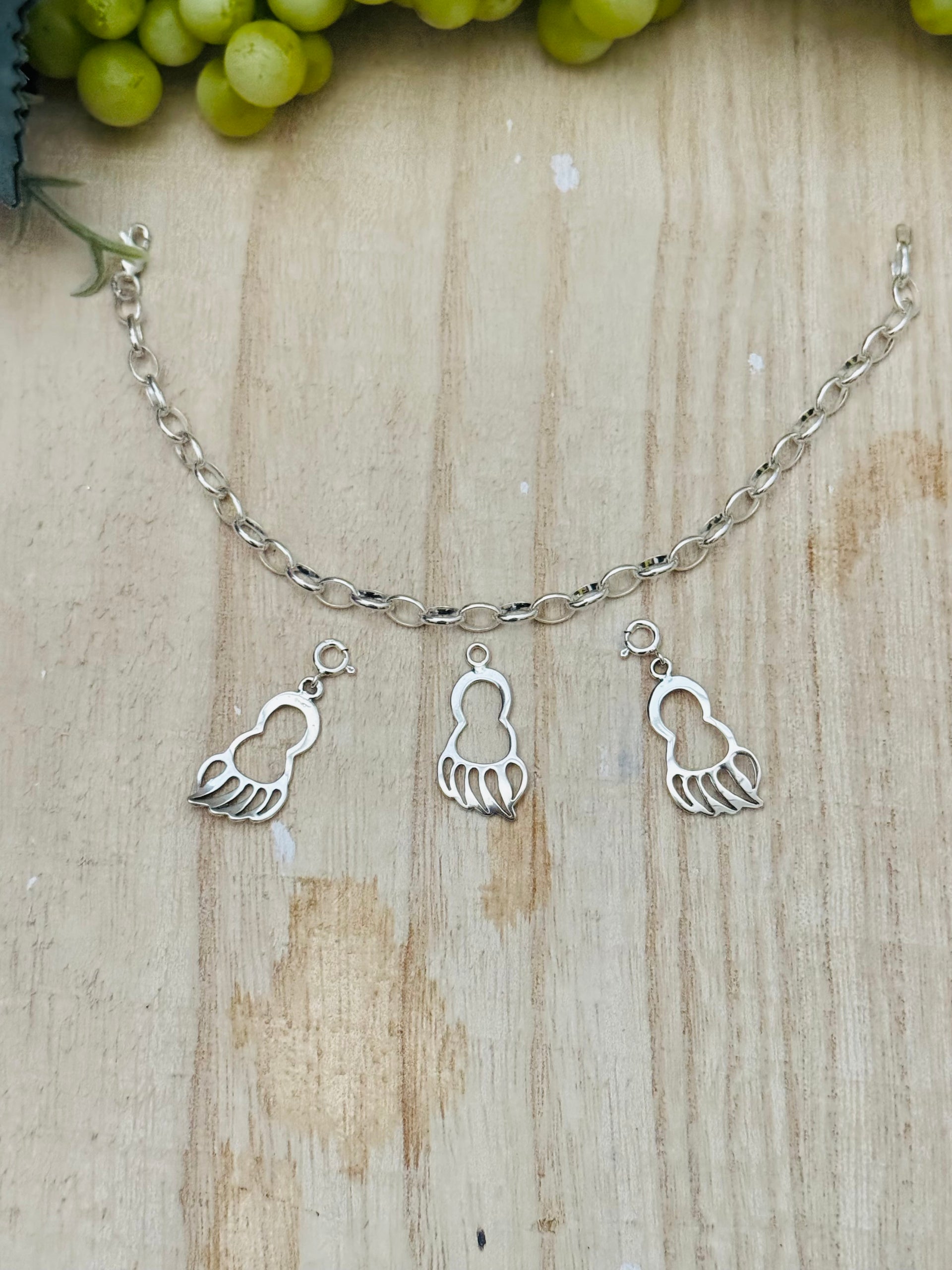 Navajo Made Sterling Silver Cast Charms