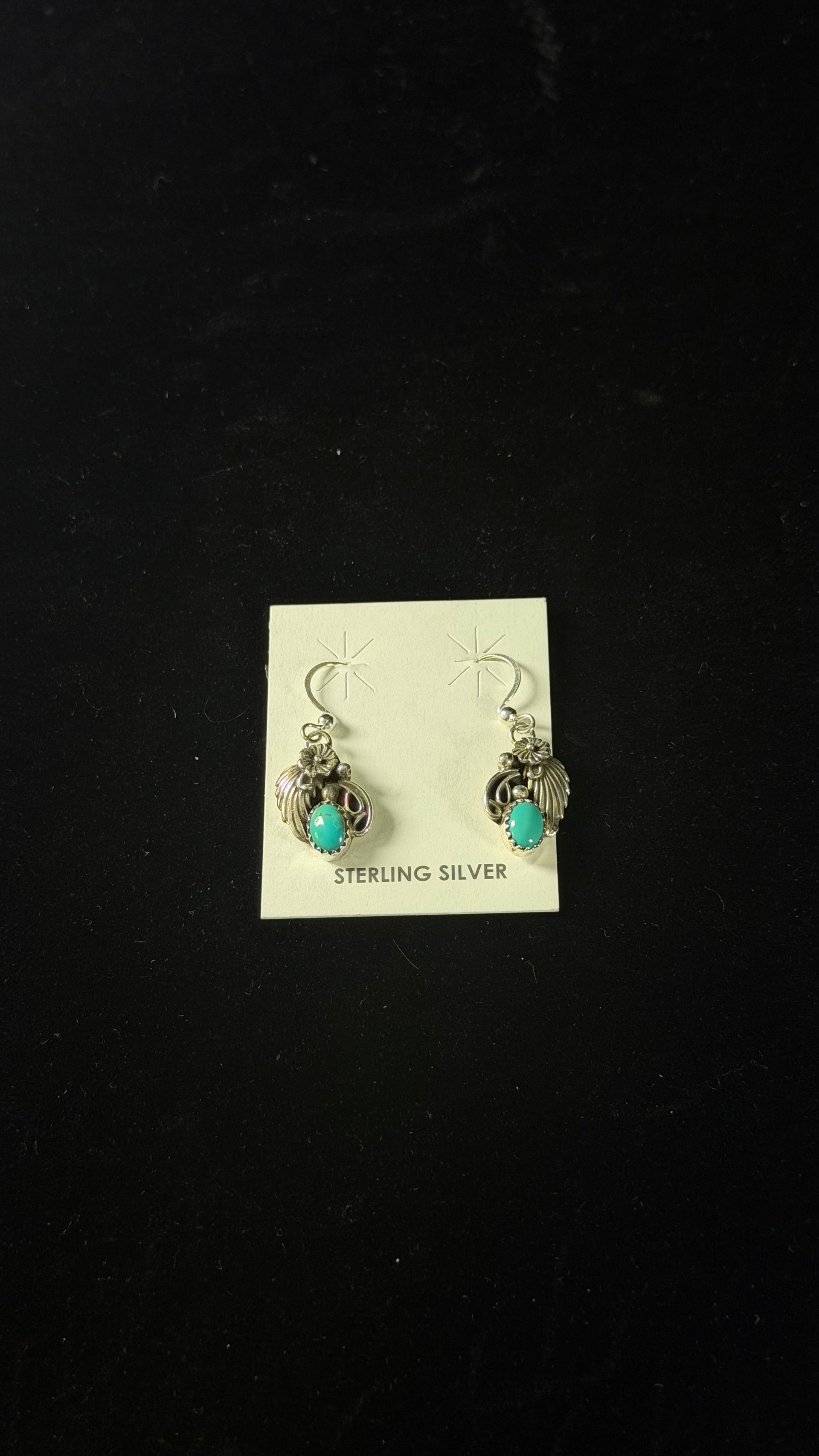 Jameson Belin Kingman Turquoise & Sterling Silver Dangle Earrings