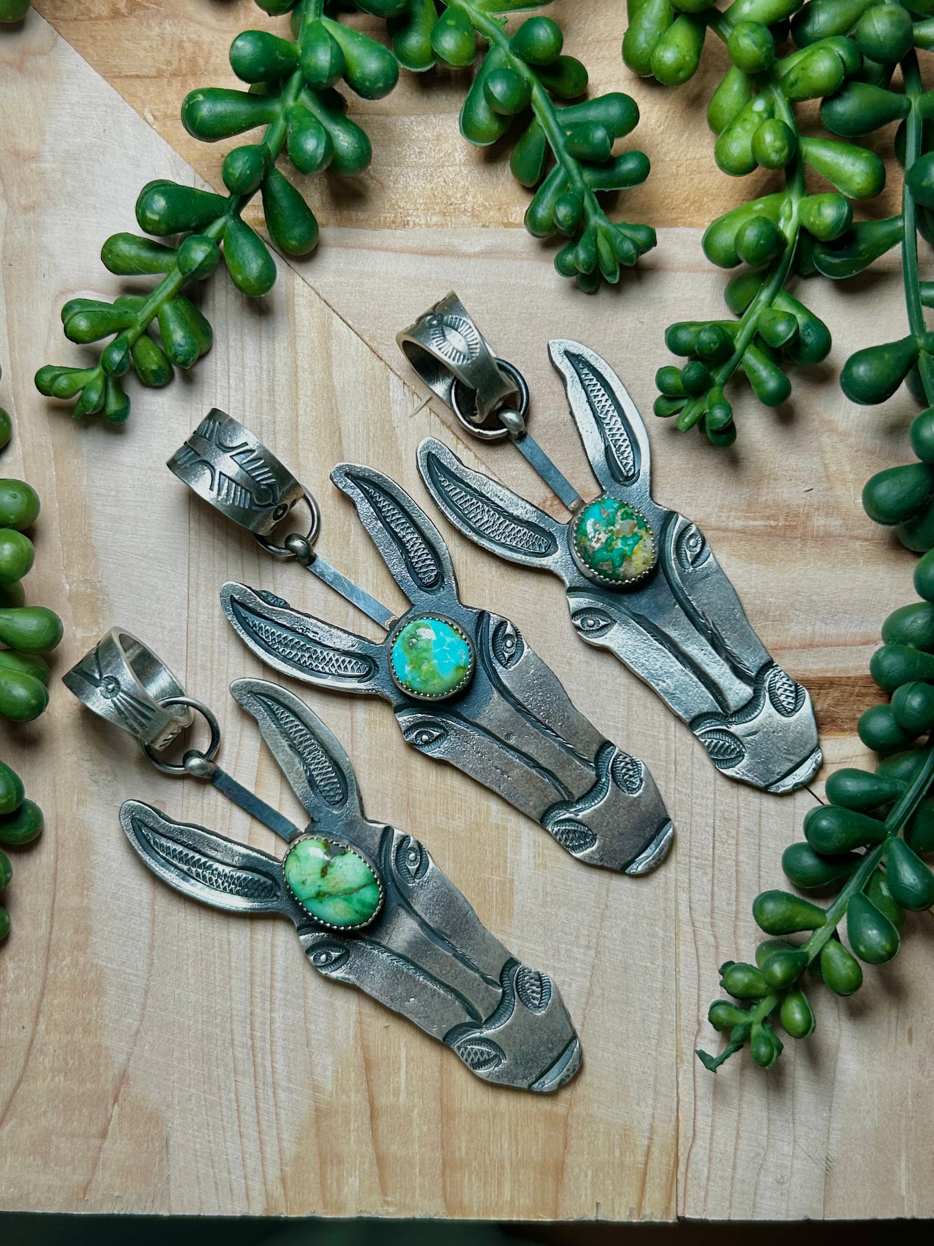 Kindale Billah Sonoran Gold Turquoise & Sterling Silver Pendant