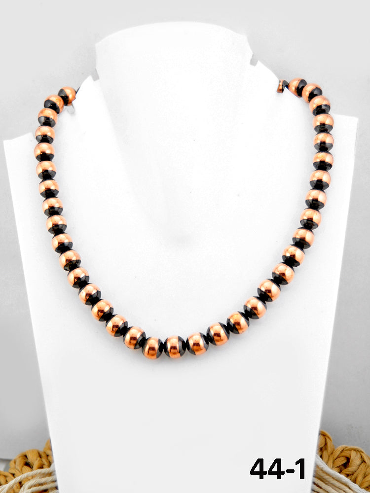 Southwest Handmade Copper Beaded Necklace