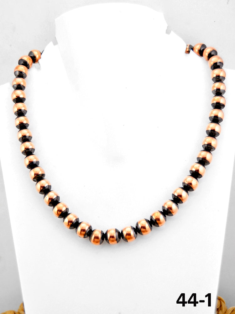 Southwest Handmade Copper Beaded Necklace