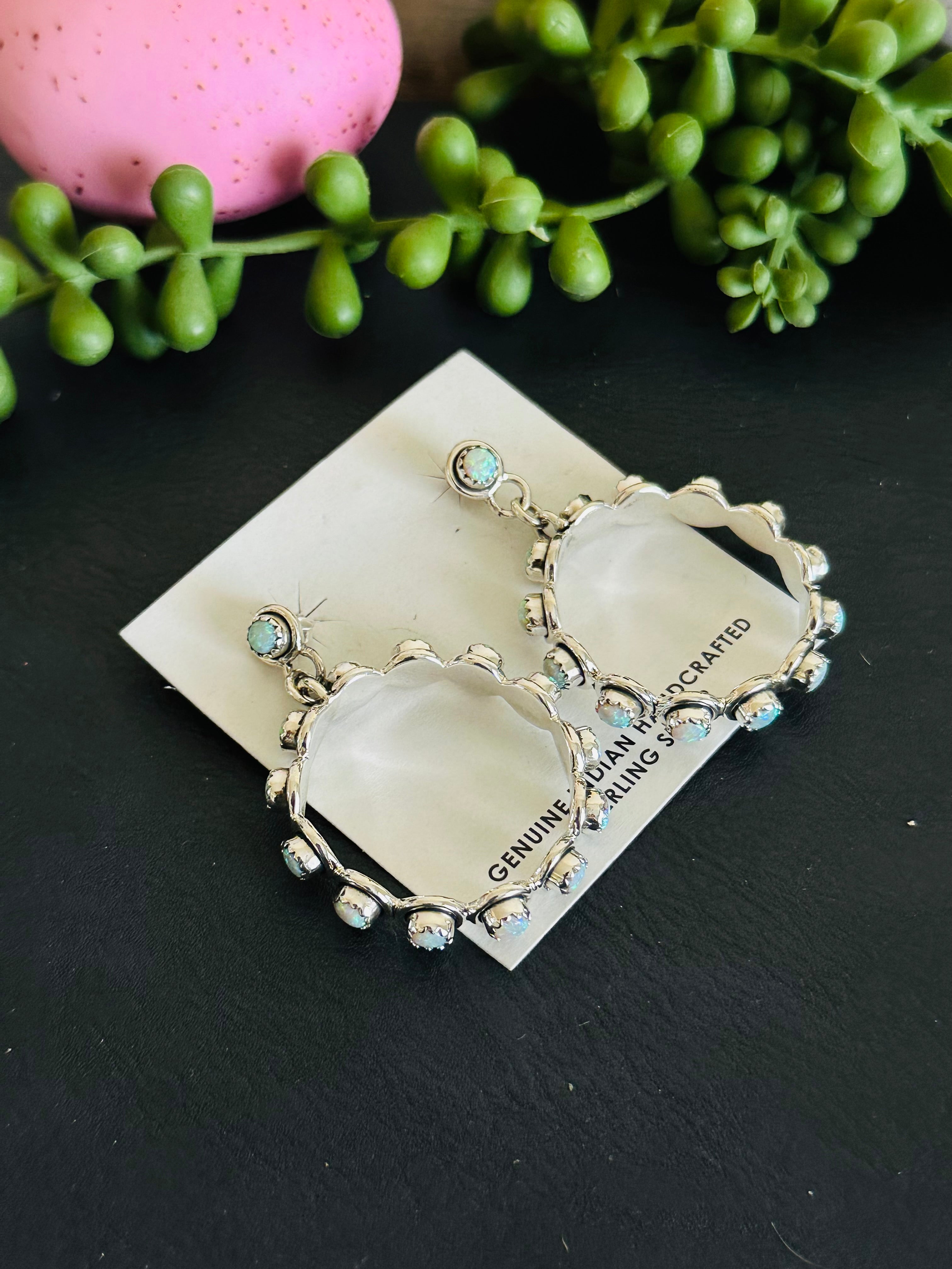 TTD “Ranchin” Opal & Sterling Silver Earrings
