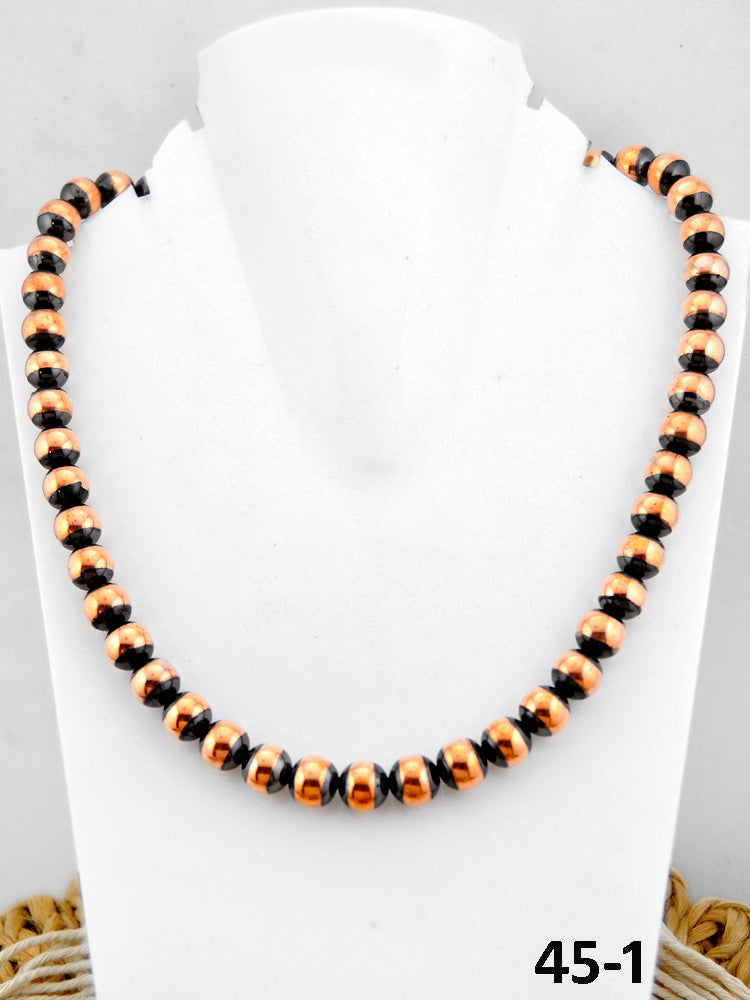 Southwest Handmade Copper Beaded Necklace
