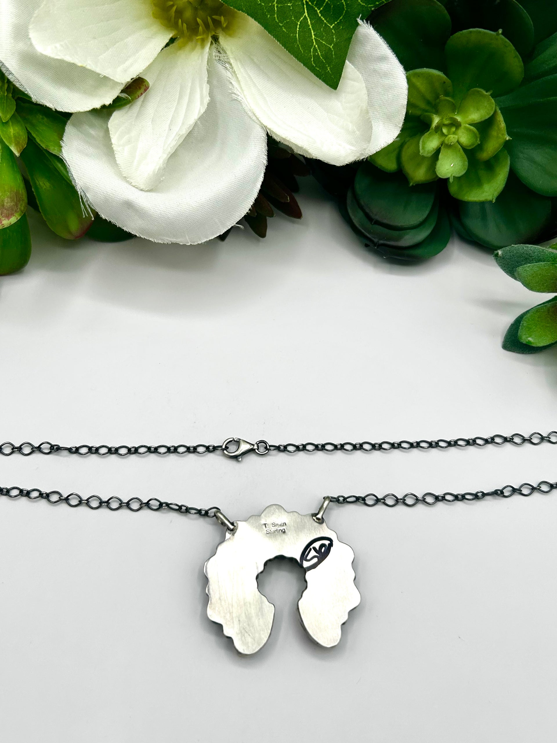 Tim Smith Wild Horse & Sterling Silver Necklace