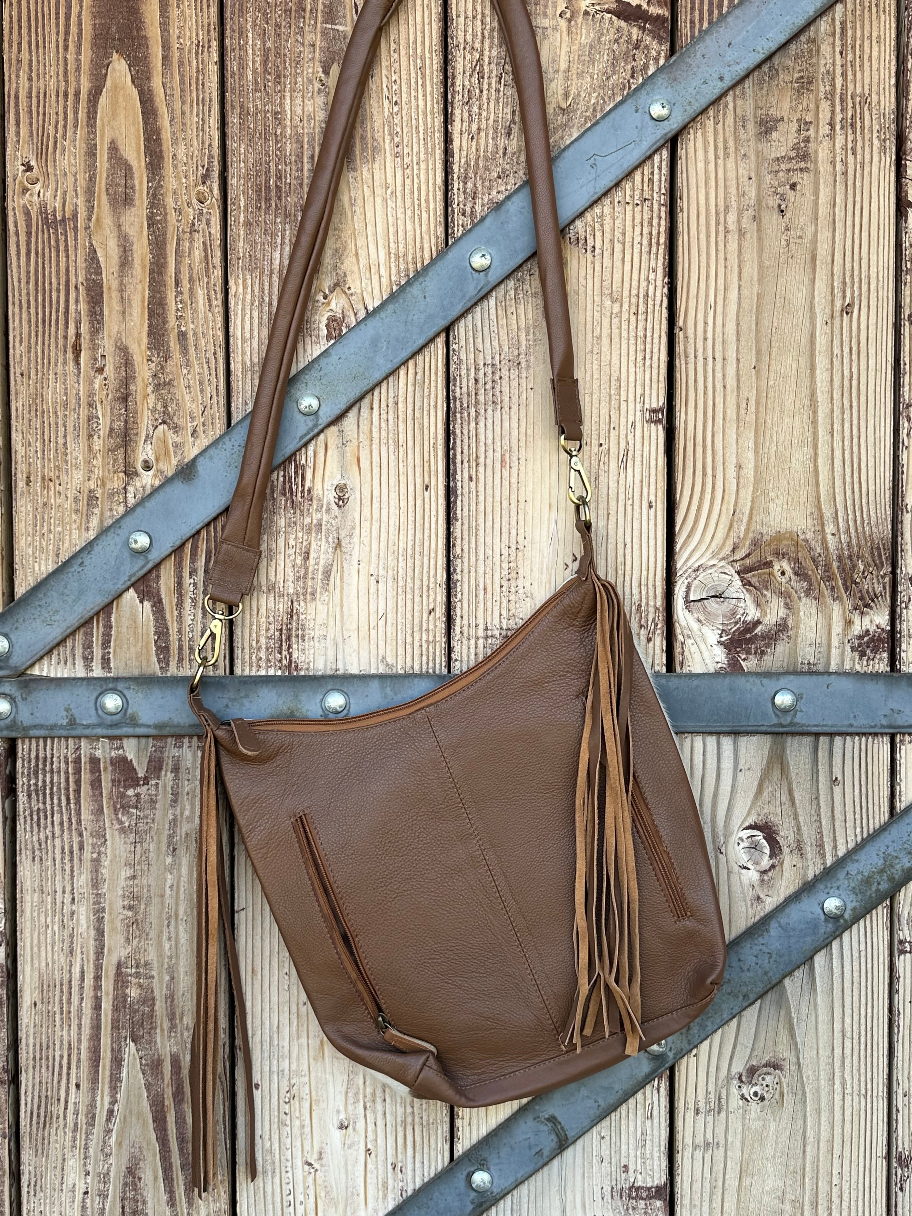 Genuine Tooled Leather Cowhide Purse